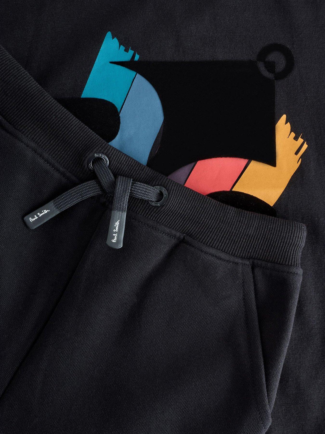 Image 5 of 5 of Paul Smith Junior Boys T-shirt & Jogger Set - Black