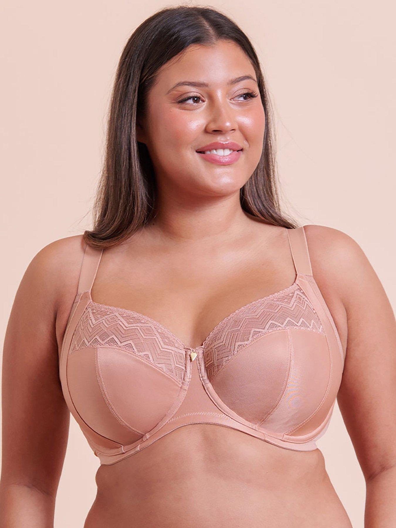 front image of curvy-kate-spotlight-full-cup-side-support-bra-latte