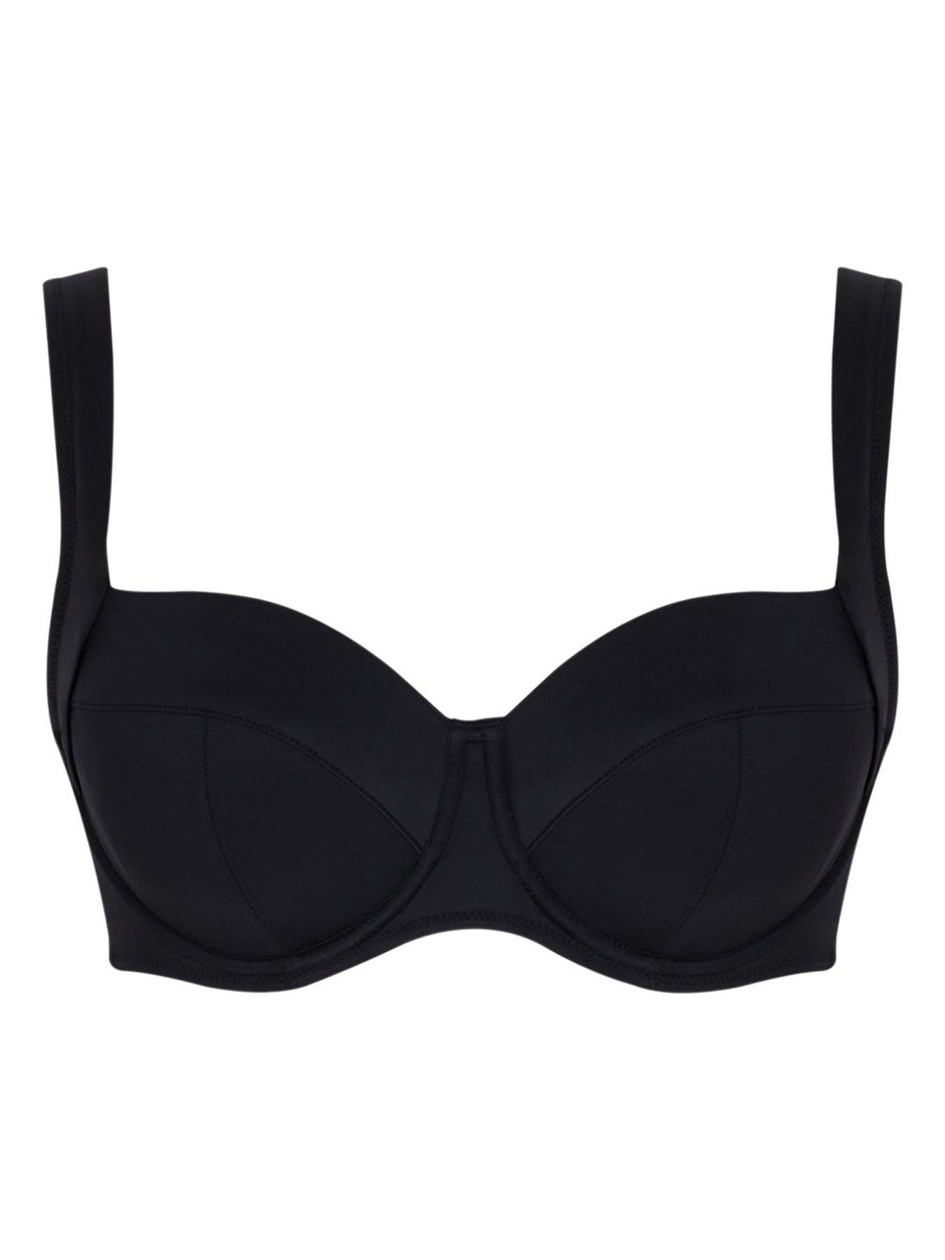 Image 5 of 5 of Panache Swim Signature Olivia Full Cup Bikini Top - Signature Black