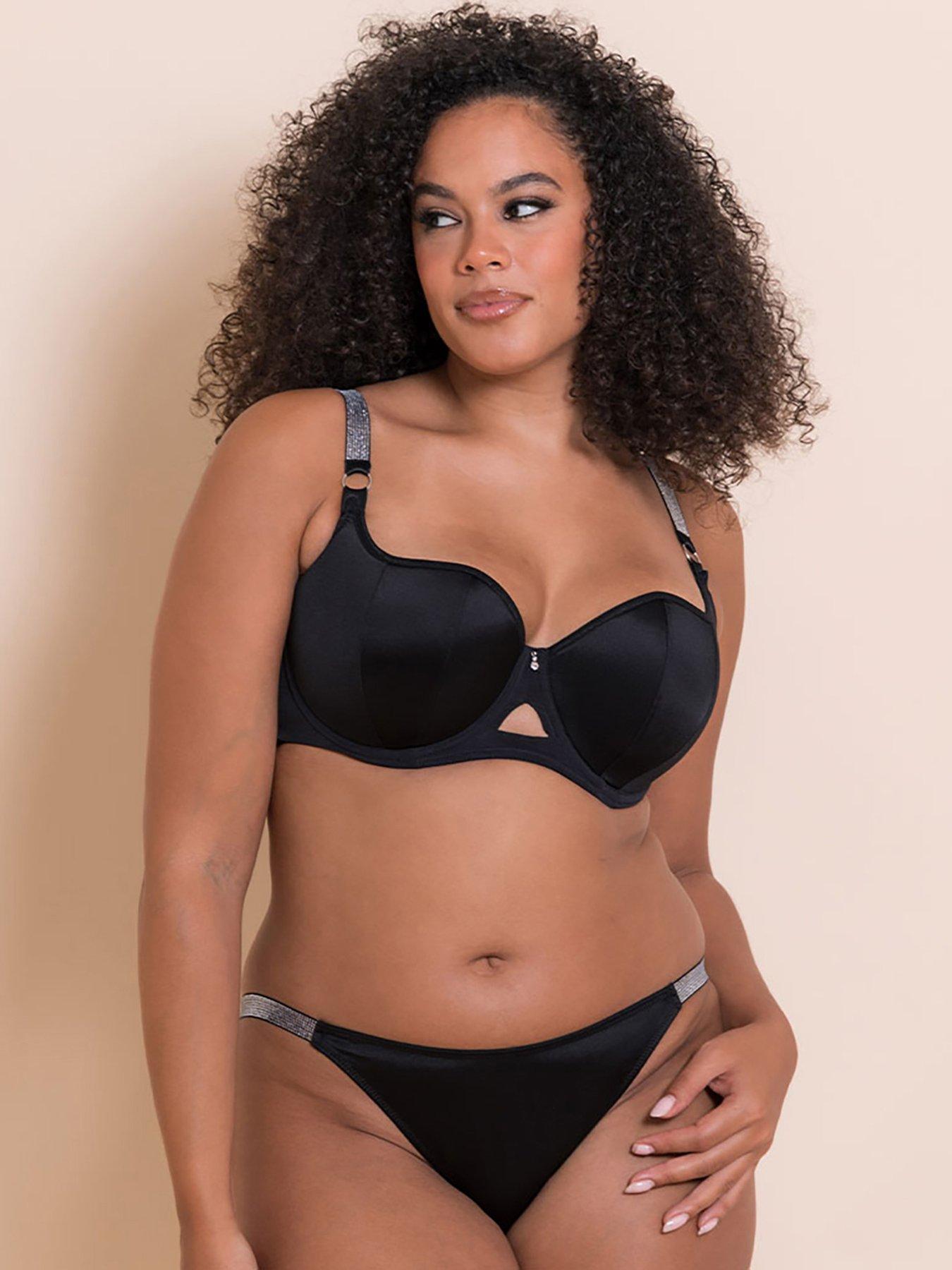  image of curvy-kate-boost-diamante-tanga-black