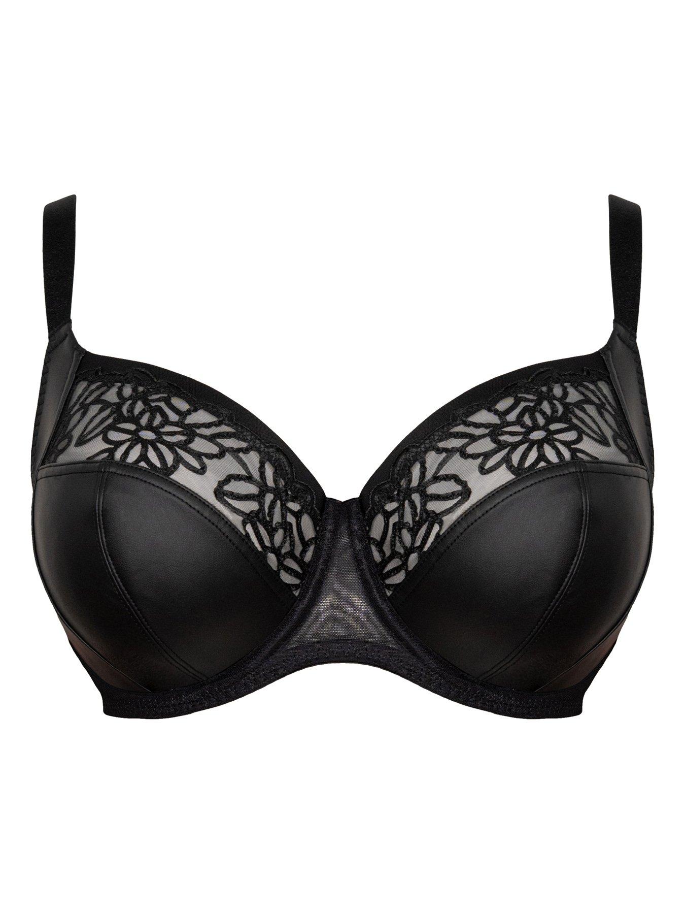 Image 5 of 5 of Curvy Kate Enchant Side Support Balcony Bra Black