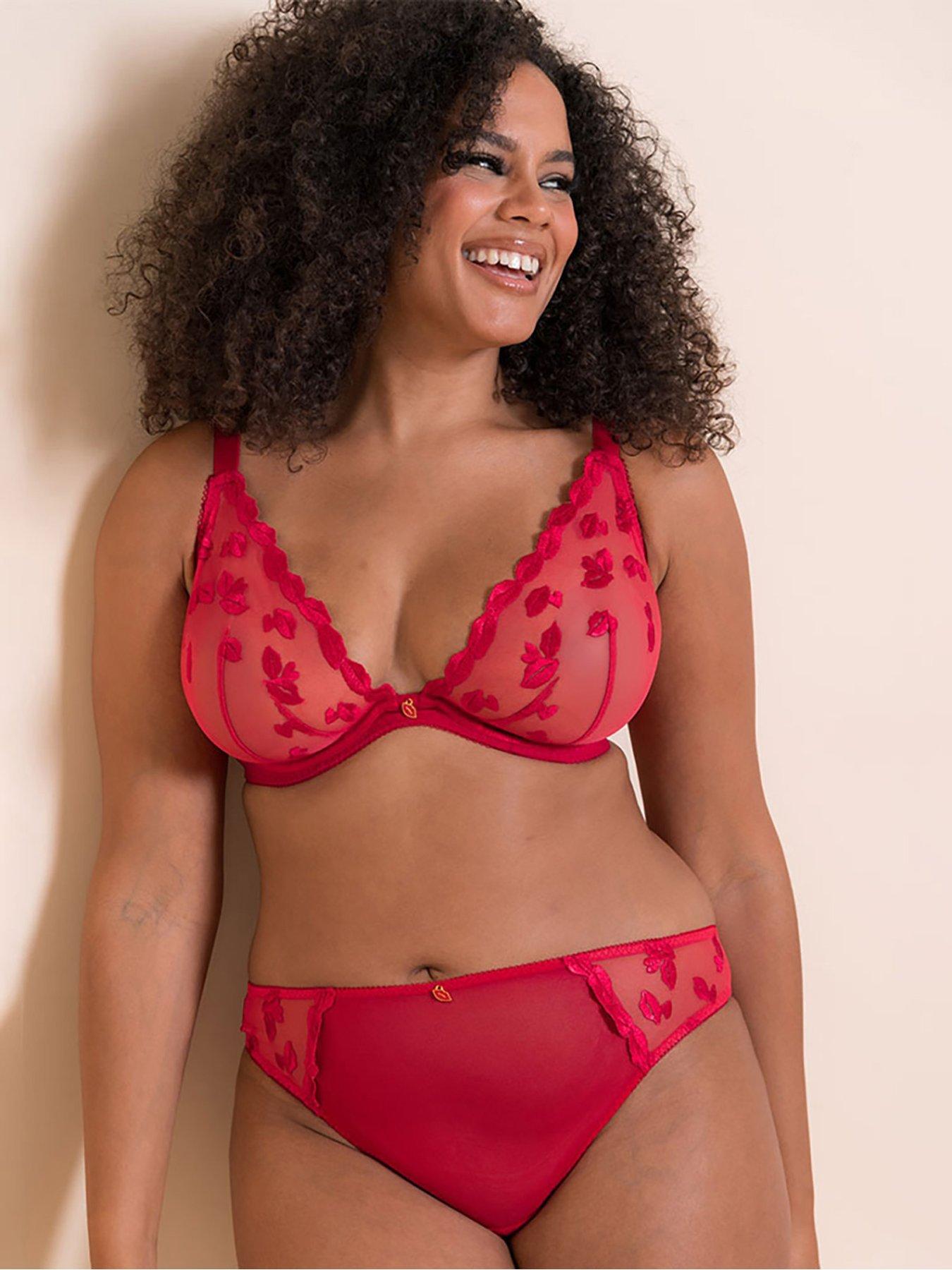  image of curvy-kate-pucker-up-brazilian-brief-lipstick-red