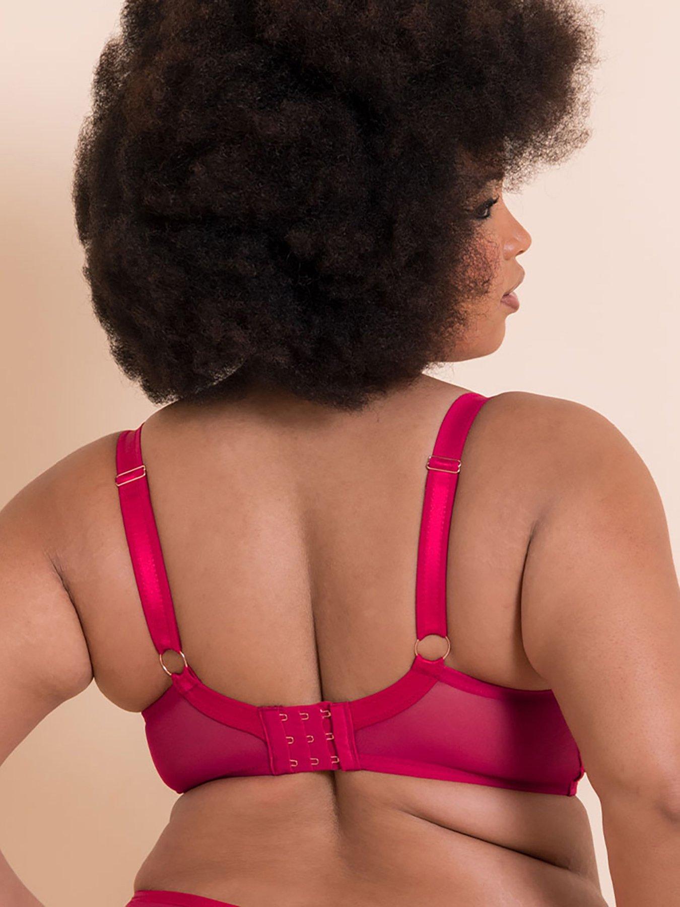 stillFront image of curvy-kate-scantilly-loved-up-balcony-bra-crimson