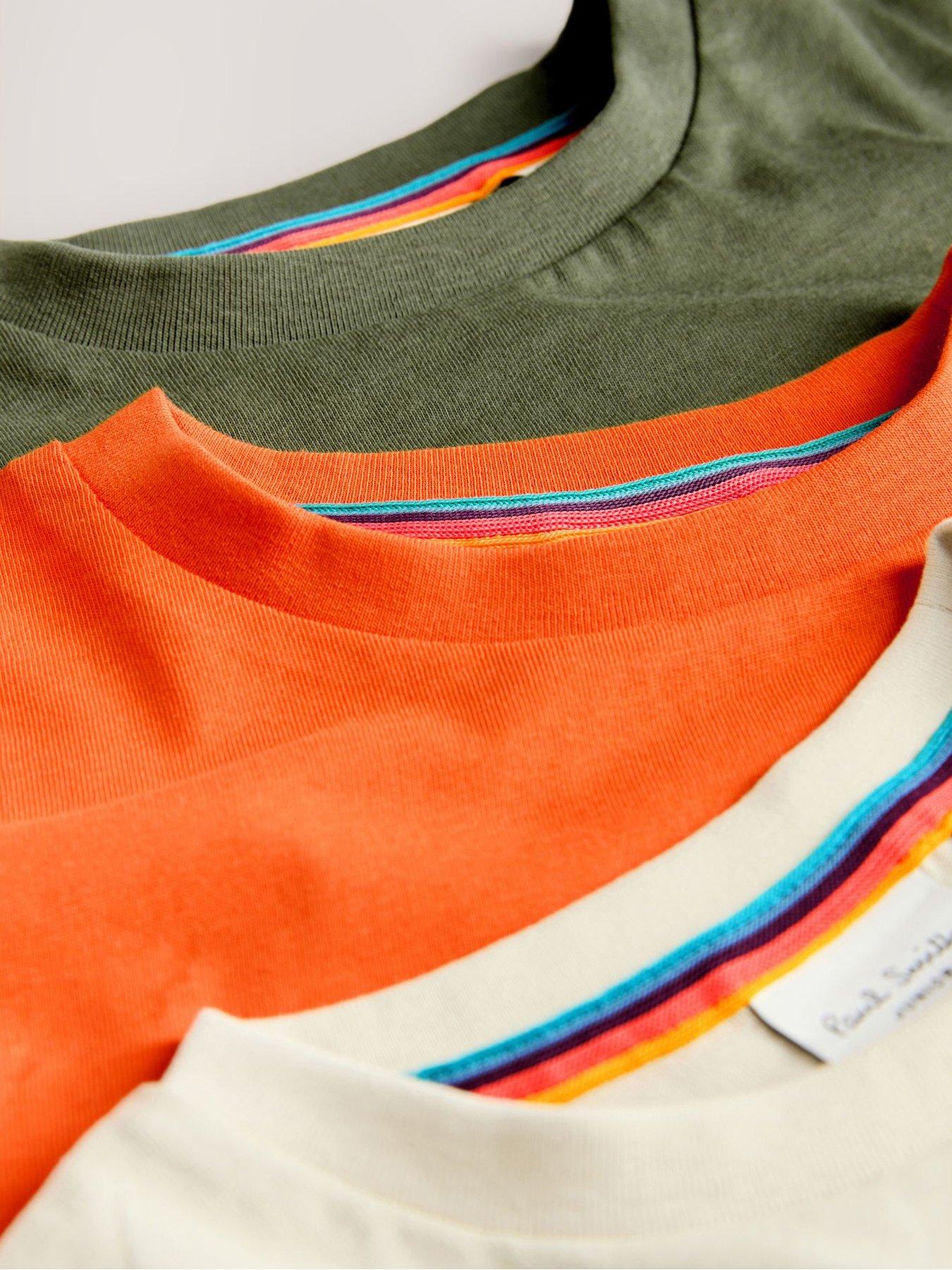 Image 2 of 7 of Paul Smith Junior Boys 3 Pack Graphic T-shirts - Multi