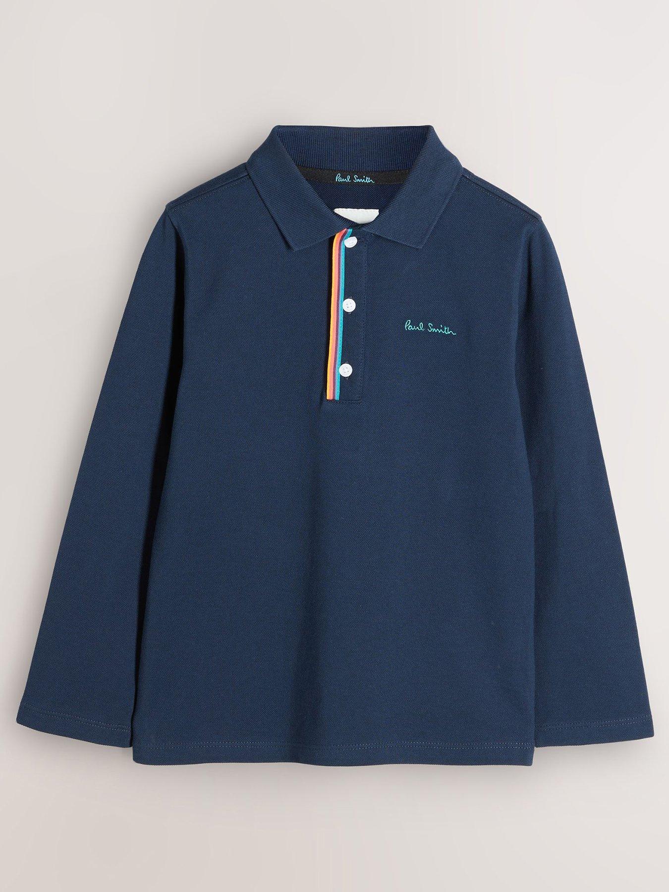 undefined Boys Polo Shirt - Navy