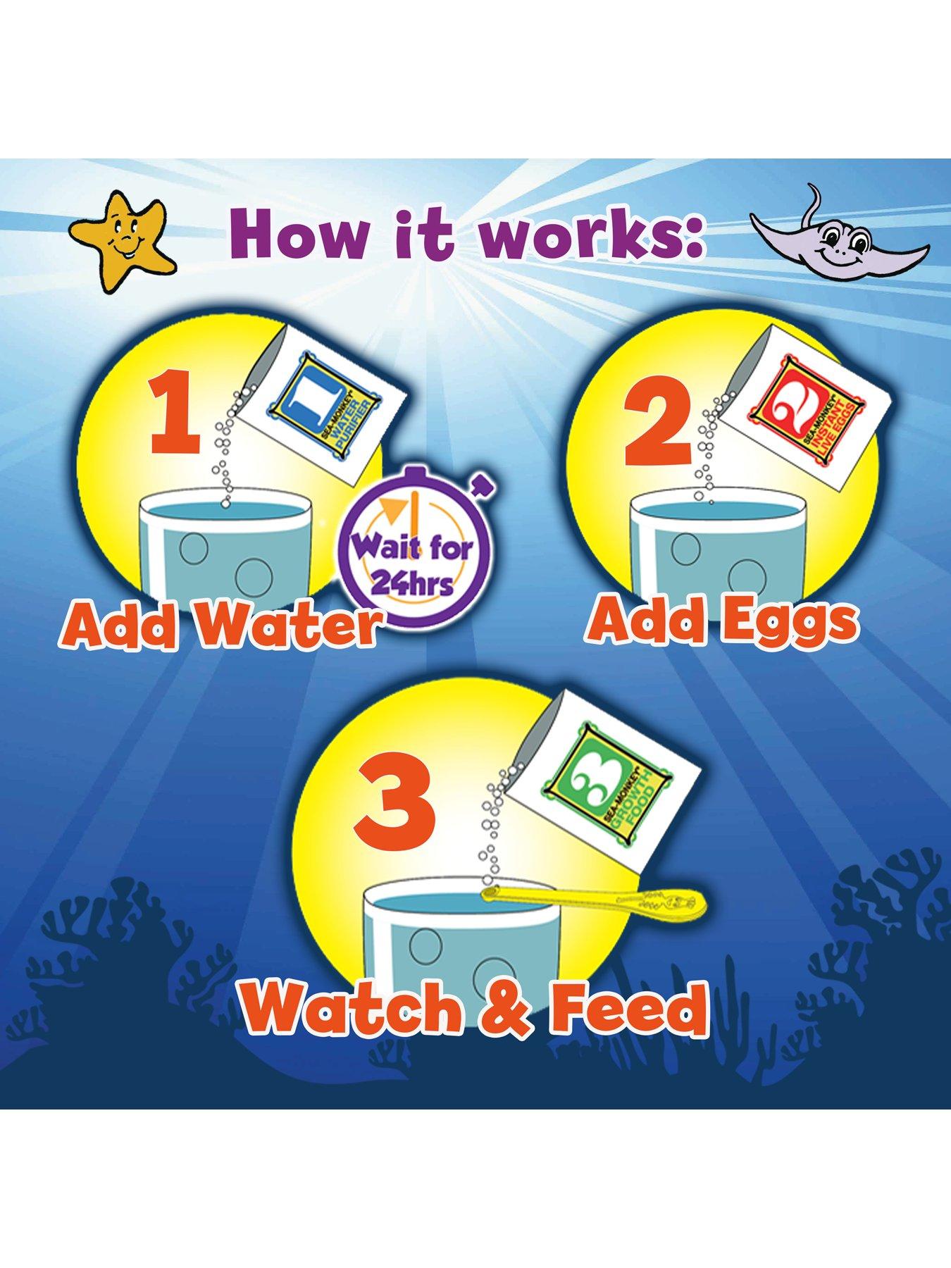 Image 3 of 6 of Sea Monkeys Ocean Treasure tank(with light)