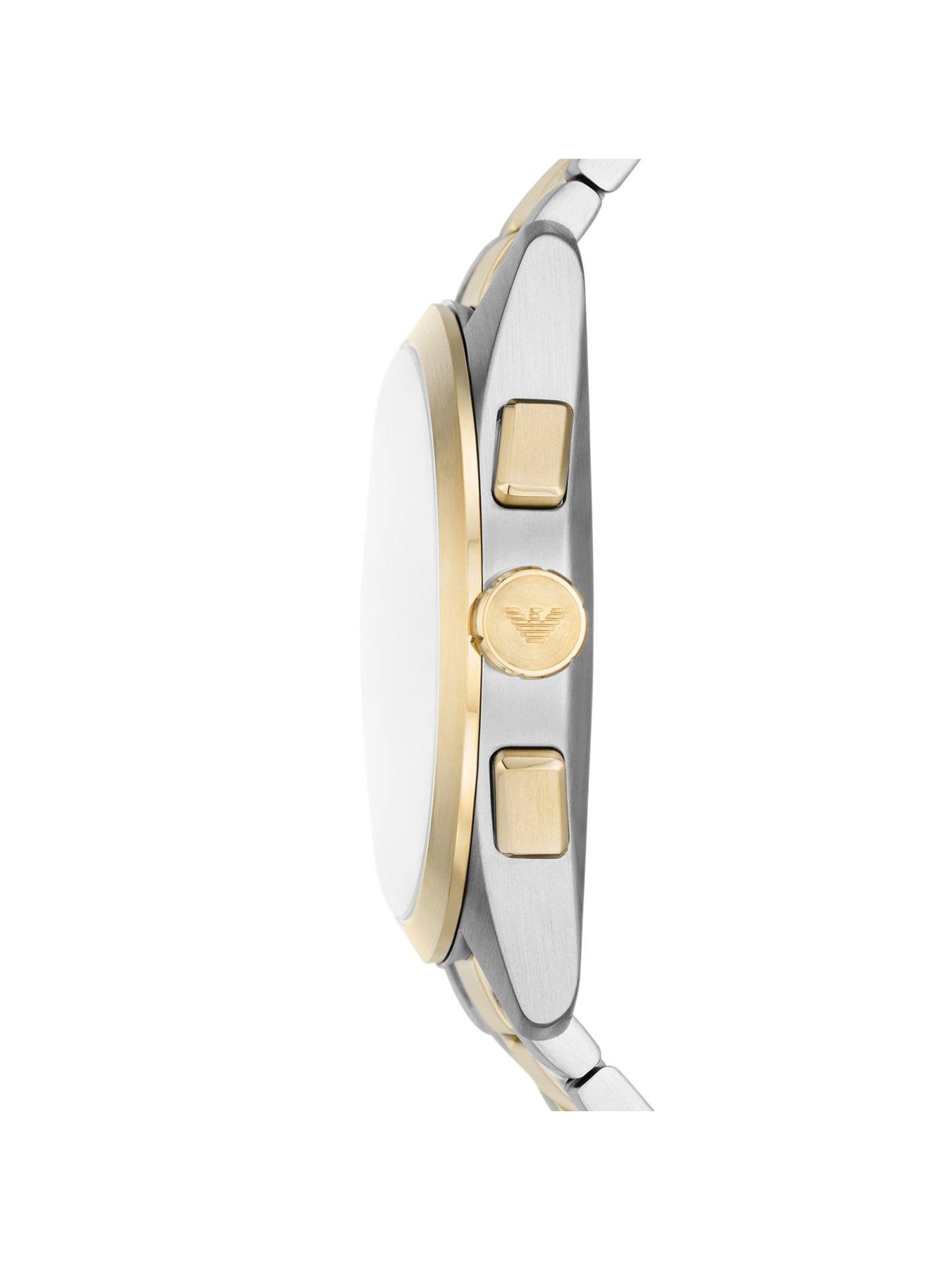 Image 4 of 6 of Emporio Armani Men's Claudio Chronograph, Stainless Steel Watch, Ar11605 - Multi