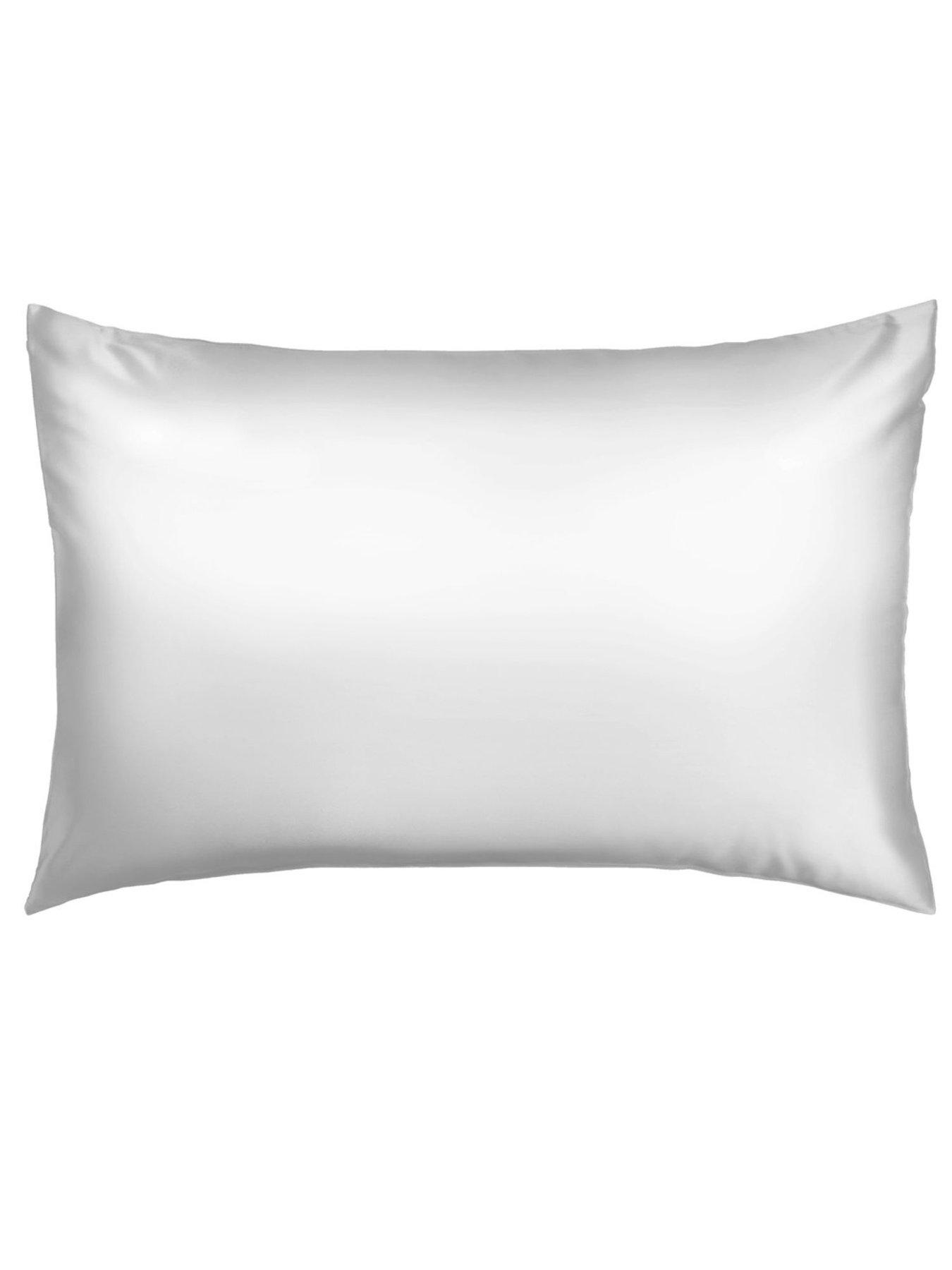 Image 3 of 6 of Silver Cloud White Satin Pillowcase Infused with Silver Ions