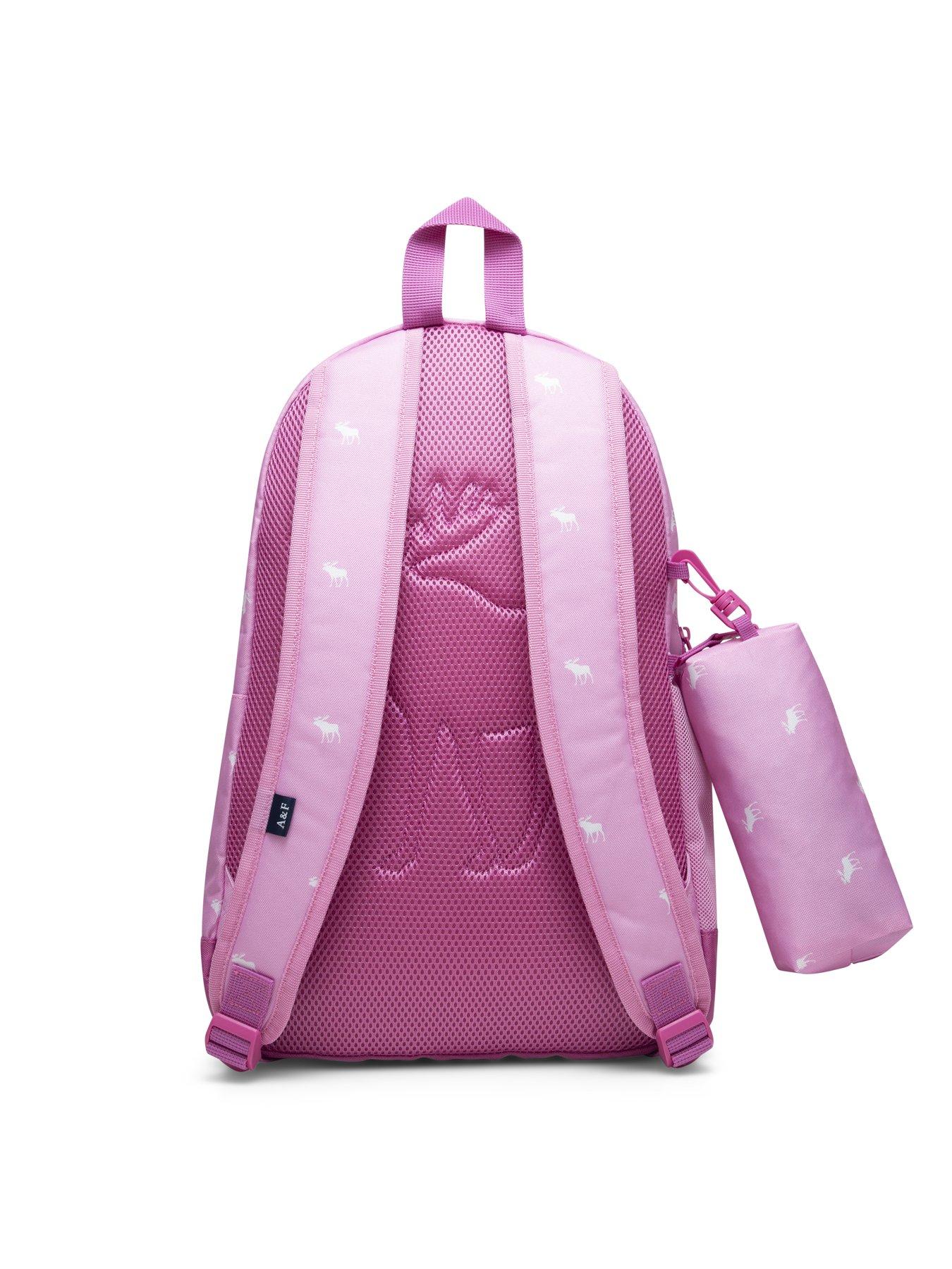 Image 2 of 4 of Abercrombie & Fitch Girls Pencil Bag Backpack - Pink