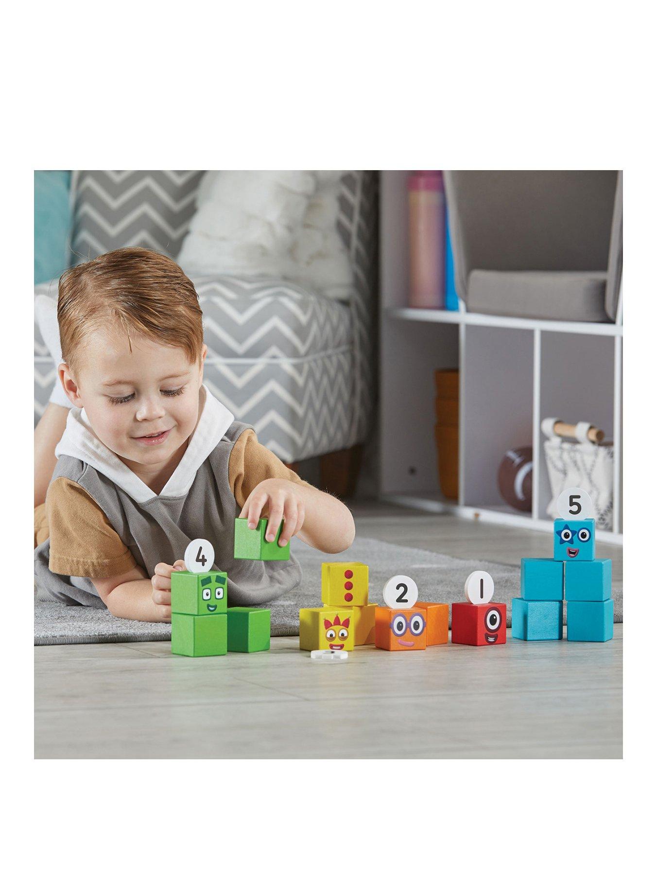 undefined ONE TO FIVE WOODEN BLOCKS