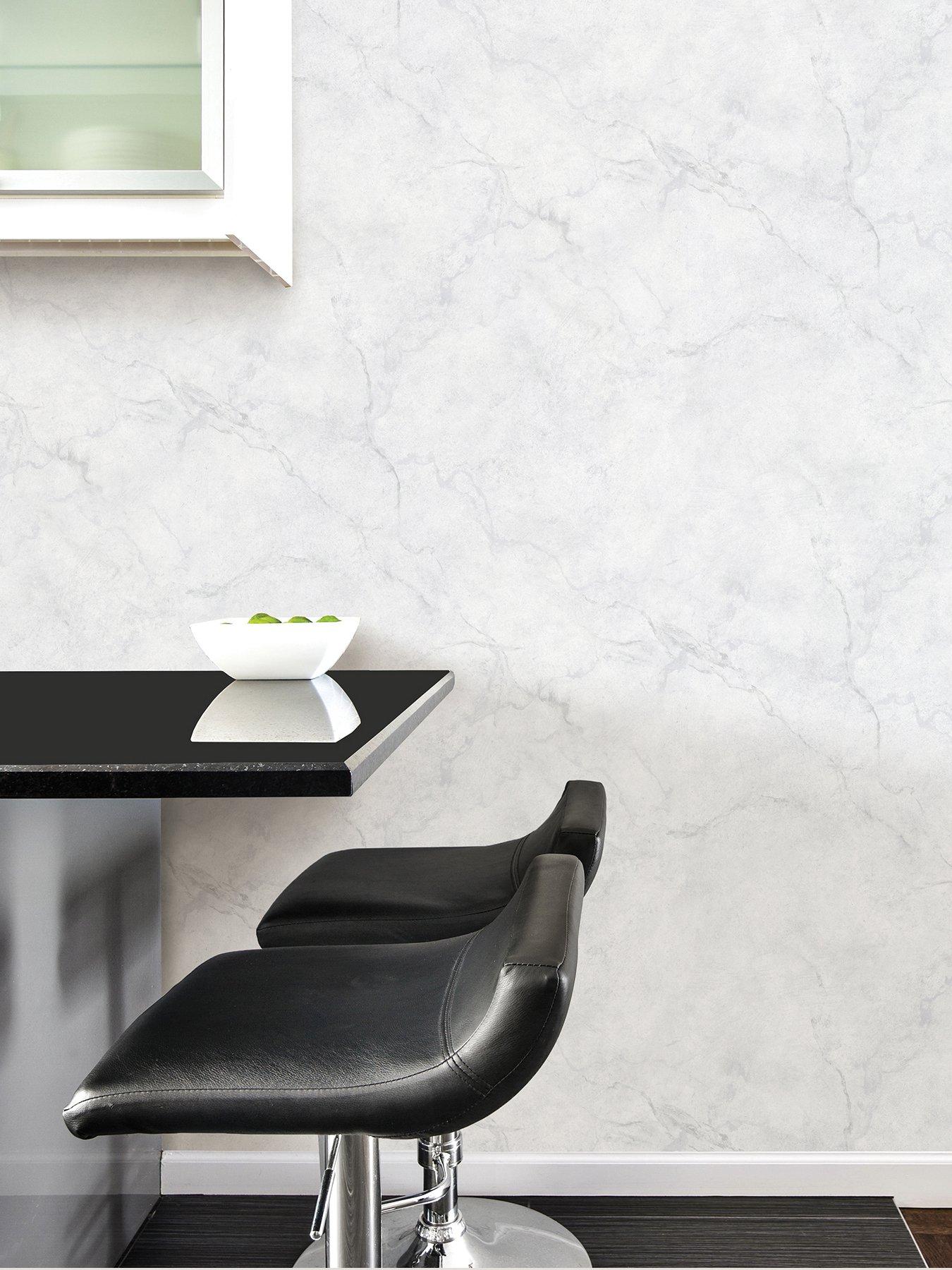 undefined Self Adhesive Carrara Marble - Grey
