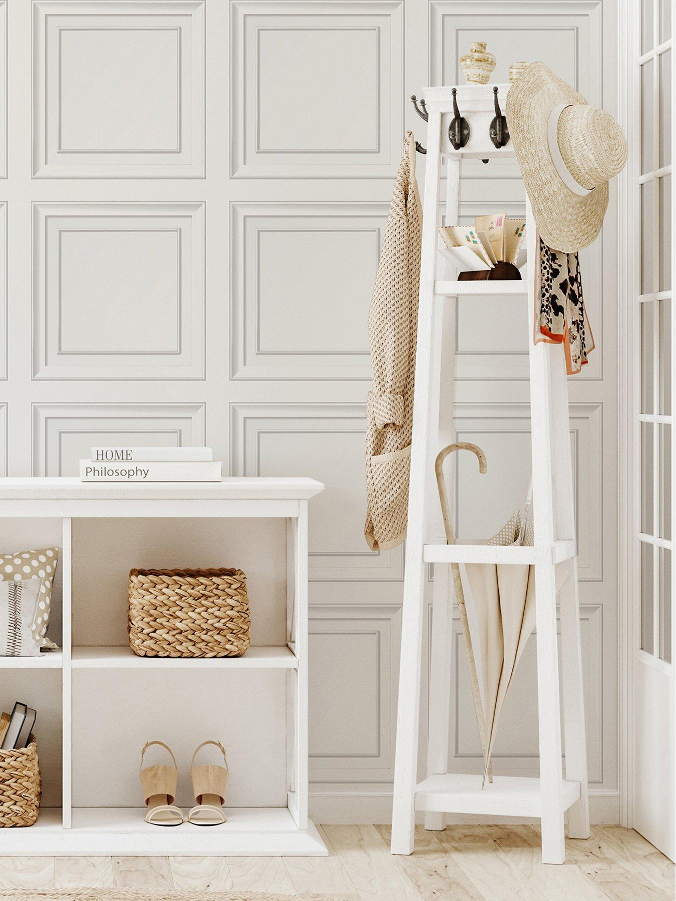 Image 3 of 4 of NuWallpaper Self Adhesive Wall Panel - White