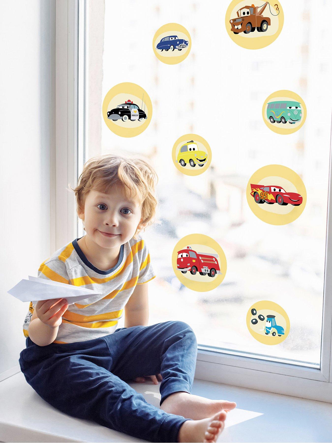 Image 1 of 2 of Komar Window Sticker - Disney Cars