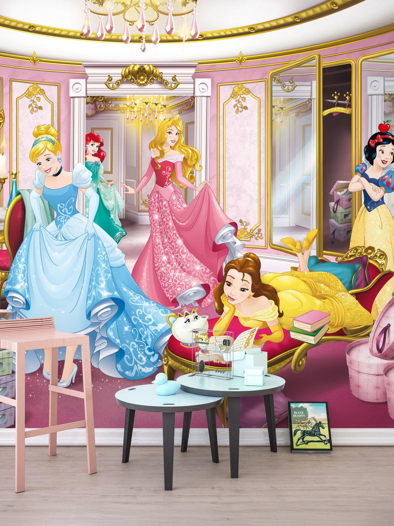 undefined Komar Photomural Disney Princess Mirror