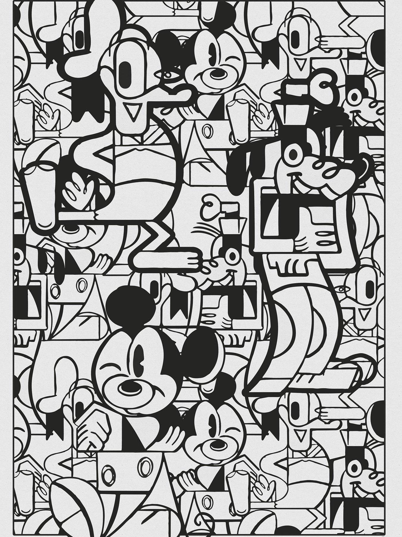  image of komar-komar-mural-disney-mickey-mouse