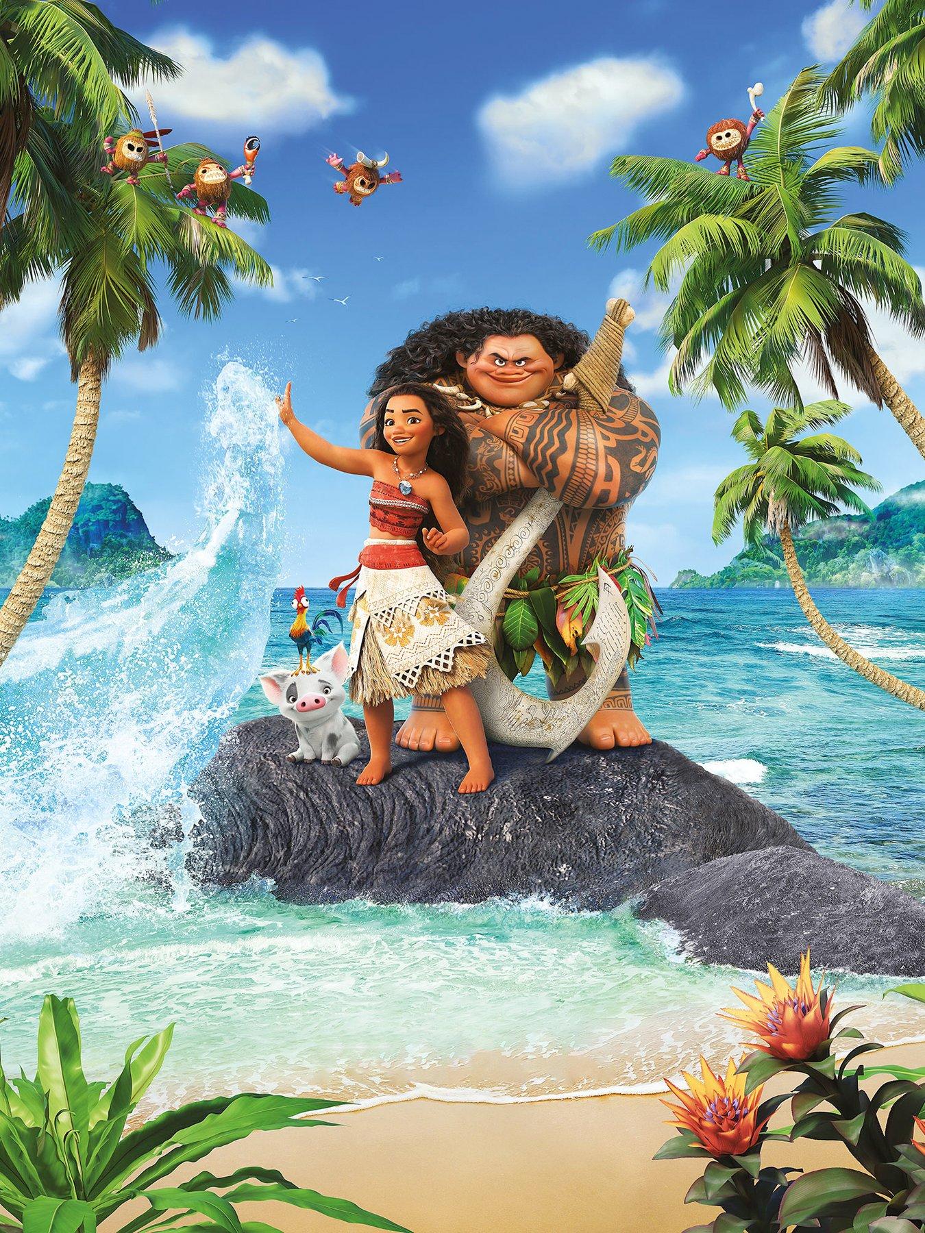 Image 2 of 2 of Komar Mural Disney Moana Beach