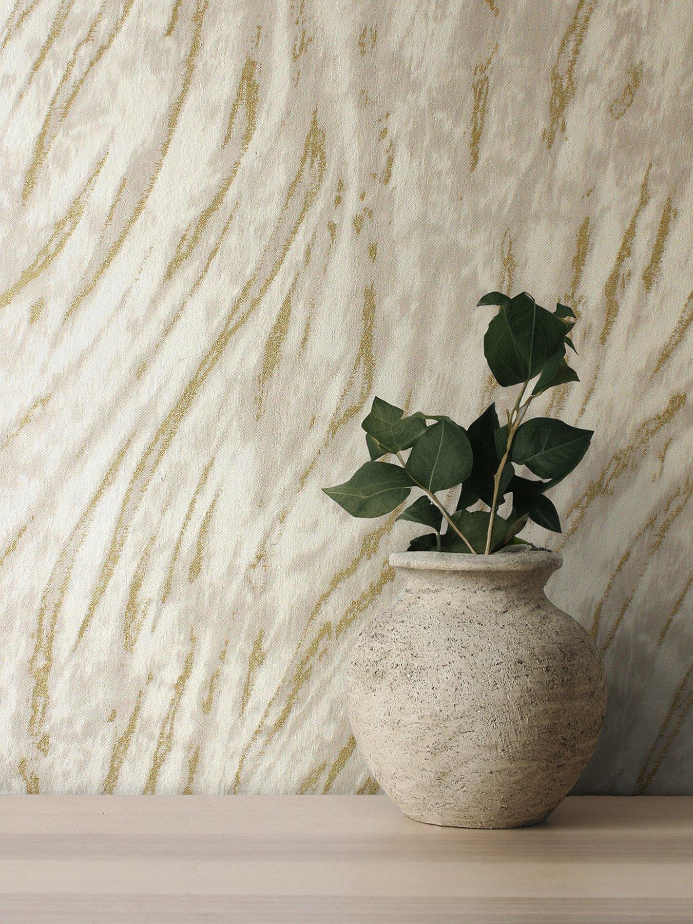 Image 3 of 6 of Crown Ember Wallpaper - Natural