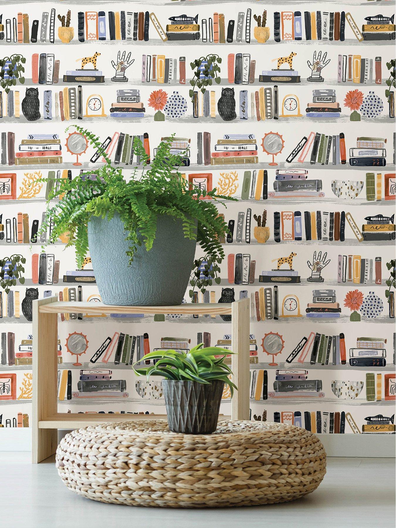 NuWallpaper Self Adhesive Shelf Stories - Yellow