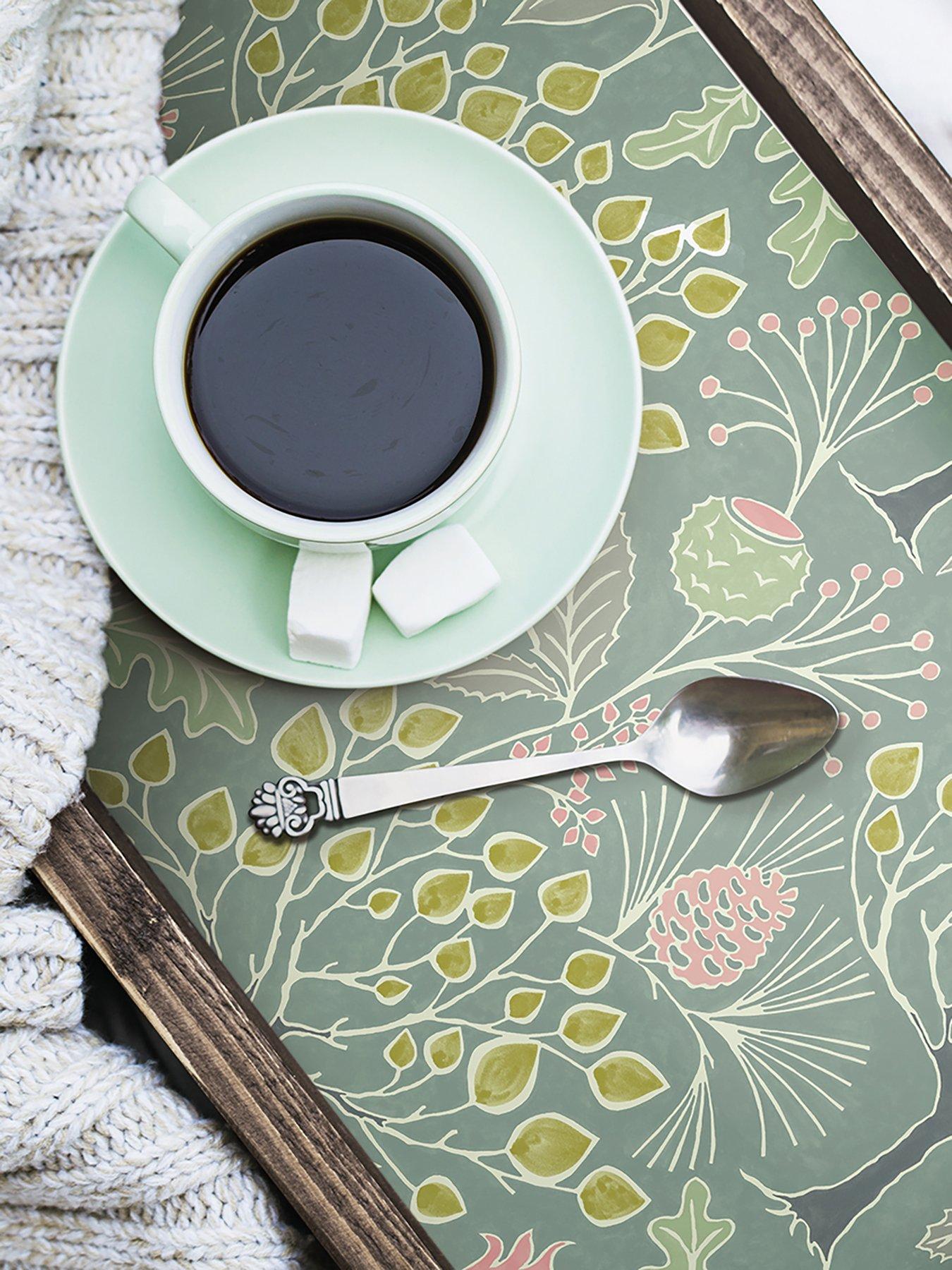 Image 3 of 4 of NuWallpaper Self Adhesive Groovy Garden - Green