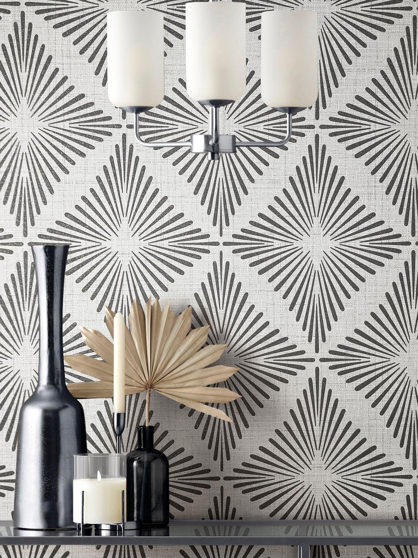 Image 2 of 4 of Fine Decor Denver Wallpaper - Grey