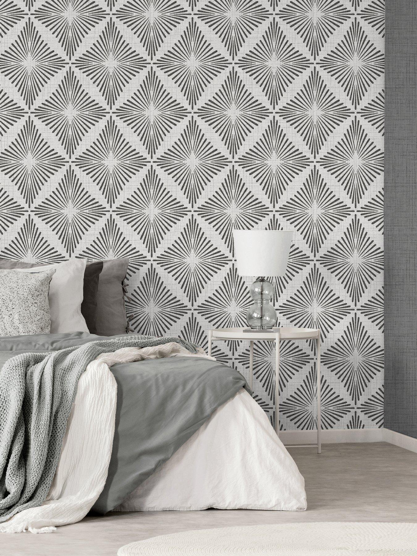 Image 3 of 4 of Fine Decor Denver Wallpaper - Grey