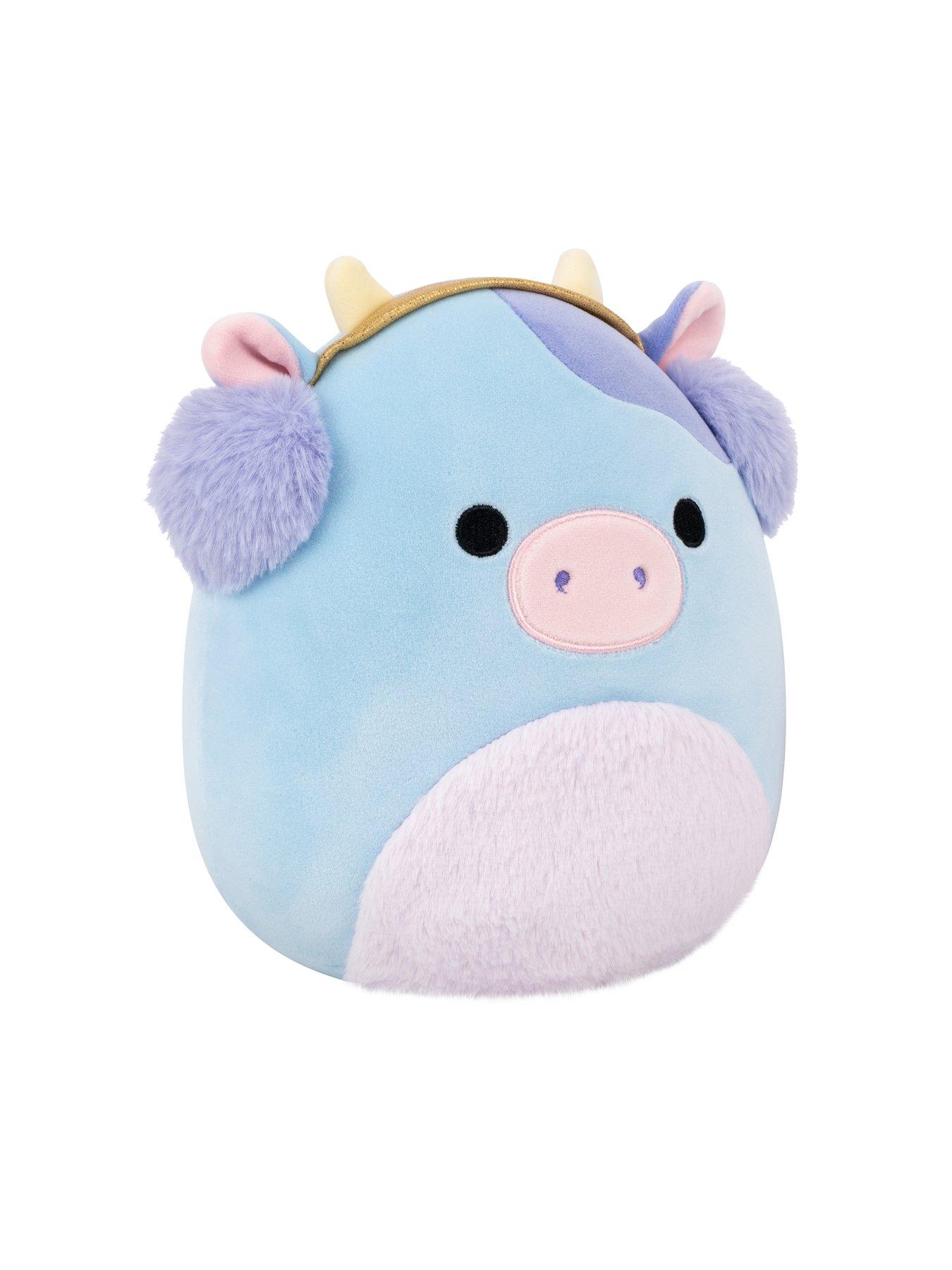  image of squishmallows-75-christmas-plush--nbspclayton-the-blue-cownbsp