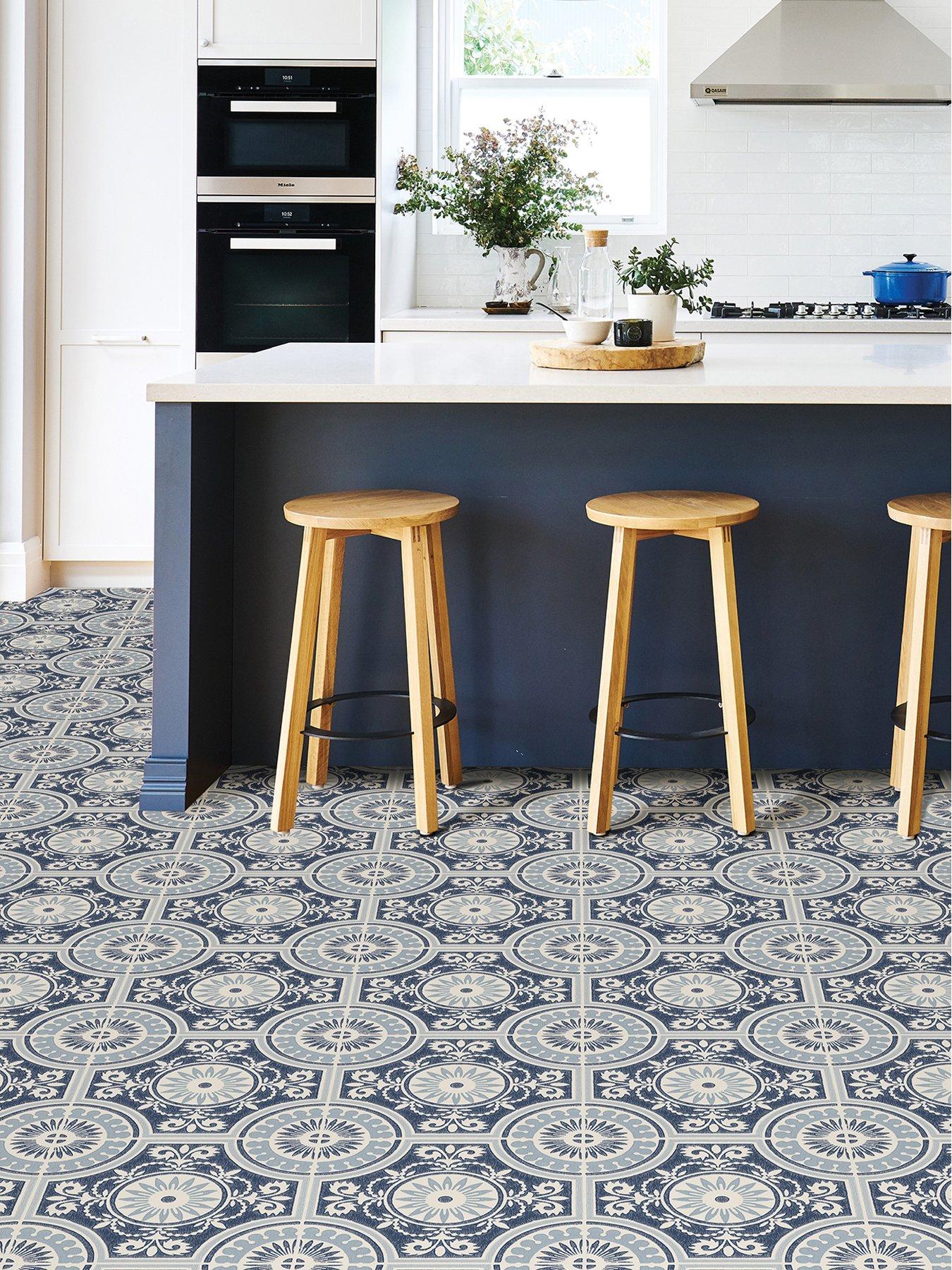  image of floor-pops-floorpops-blue-ezra-peel-stick-floor-tiles