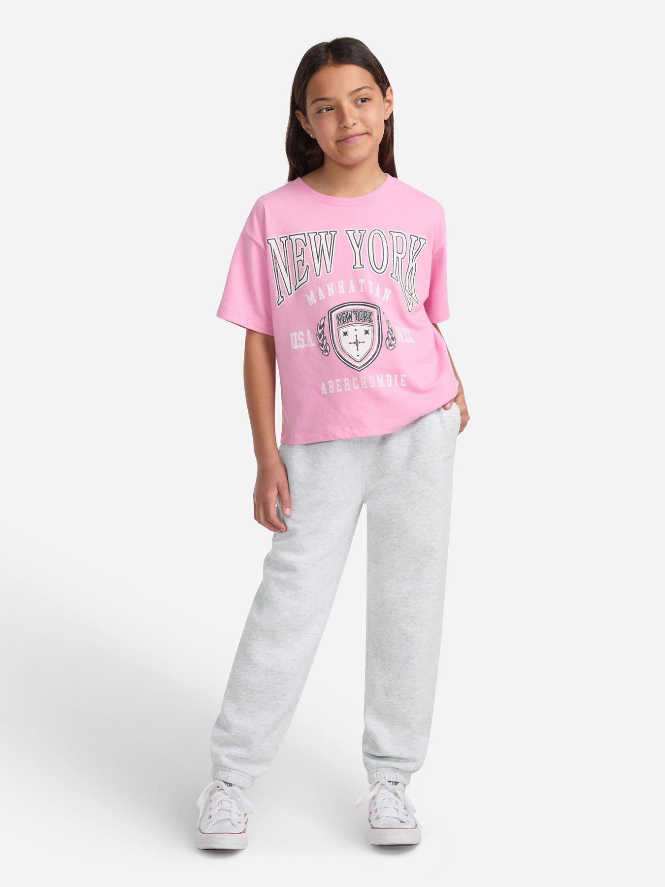 undefined Girls Essential Fleece Jogger - Grey