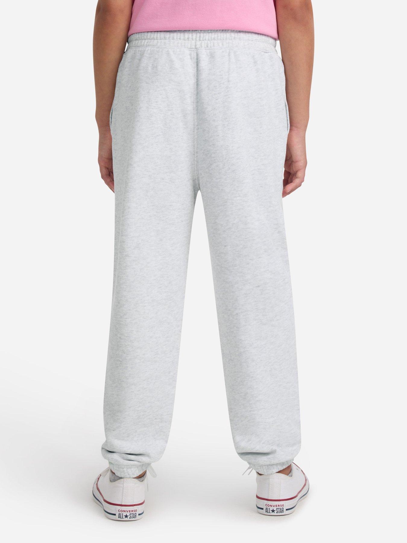 Image 2 of 6 of Abercrombie & Fitch Girls Essential Fleece Jogger - Grey