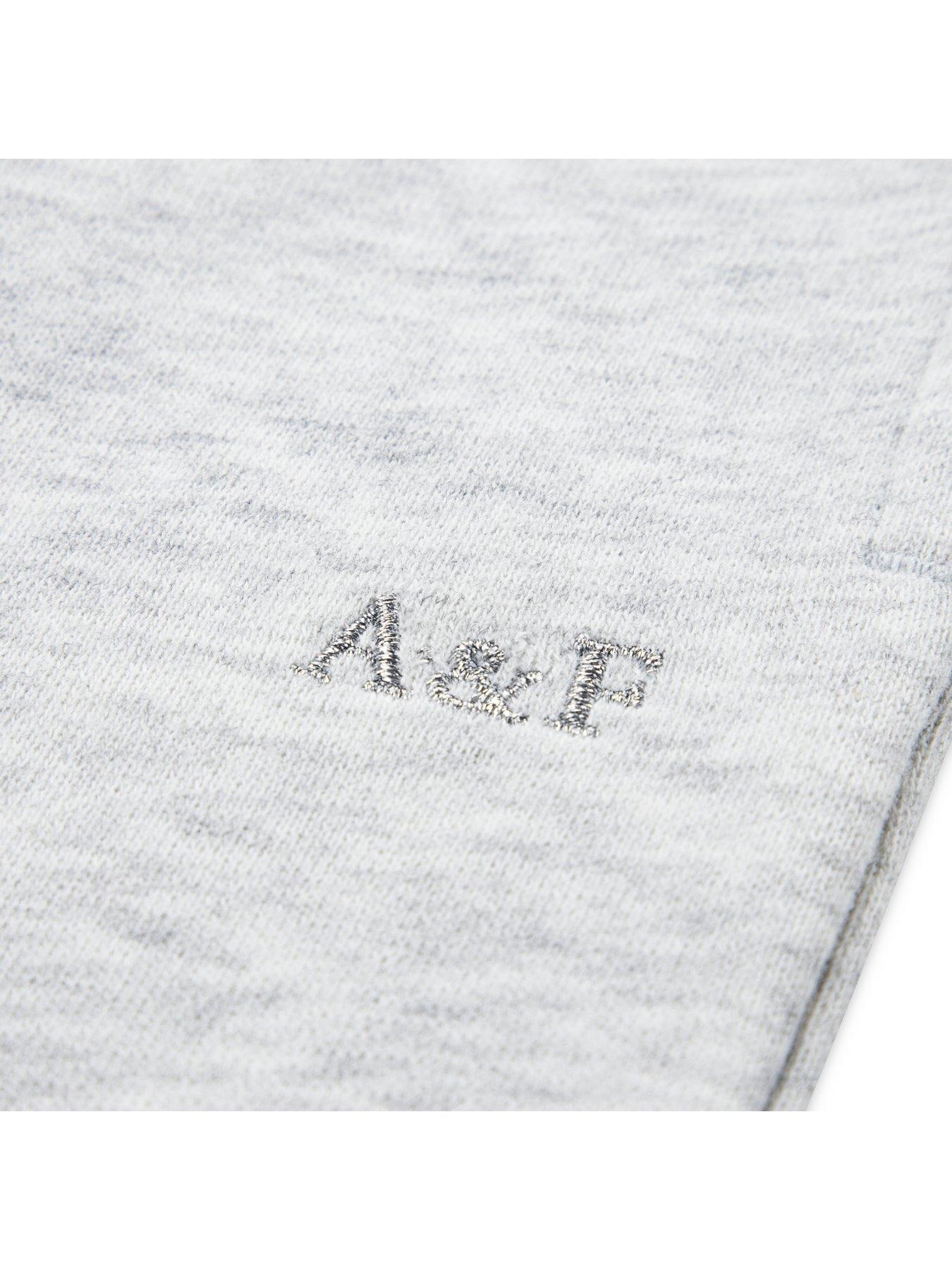 Image 6 of 6 of Abercrombie & Fitch Girls Essential Fleece Jogger - Grey