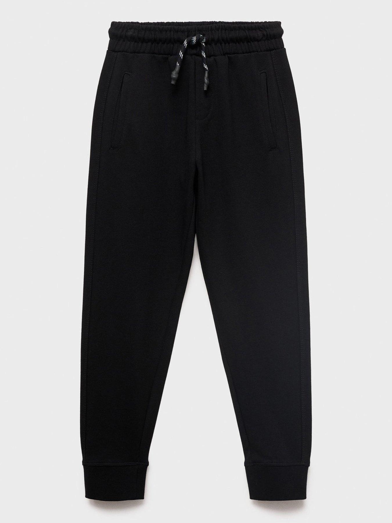 mango-boys-joggers-black