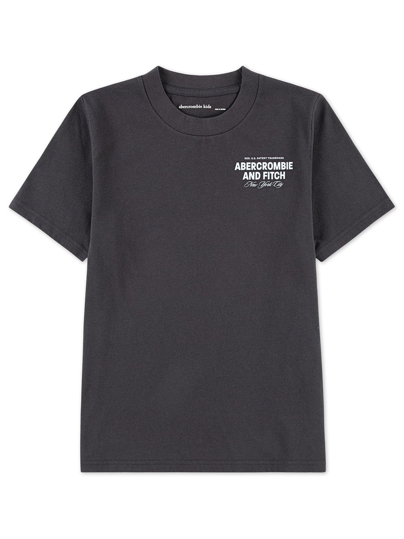 undefined Boys City Stack Short Sleeve T-Shirt - Black
