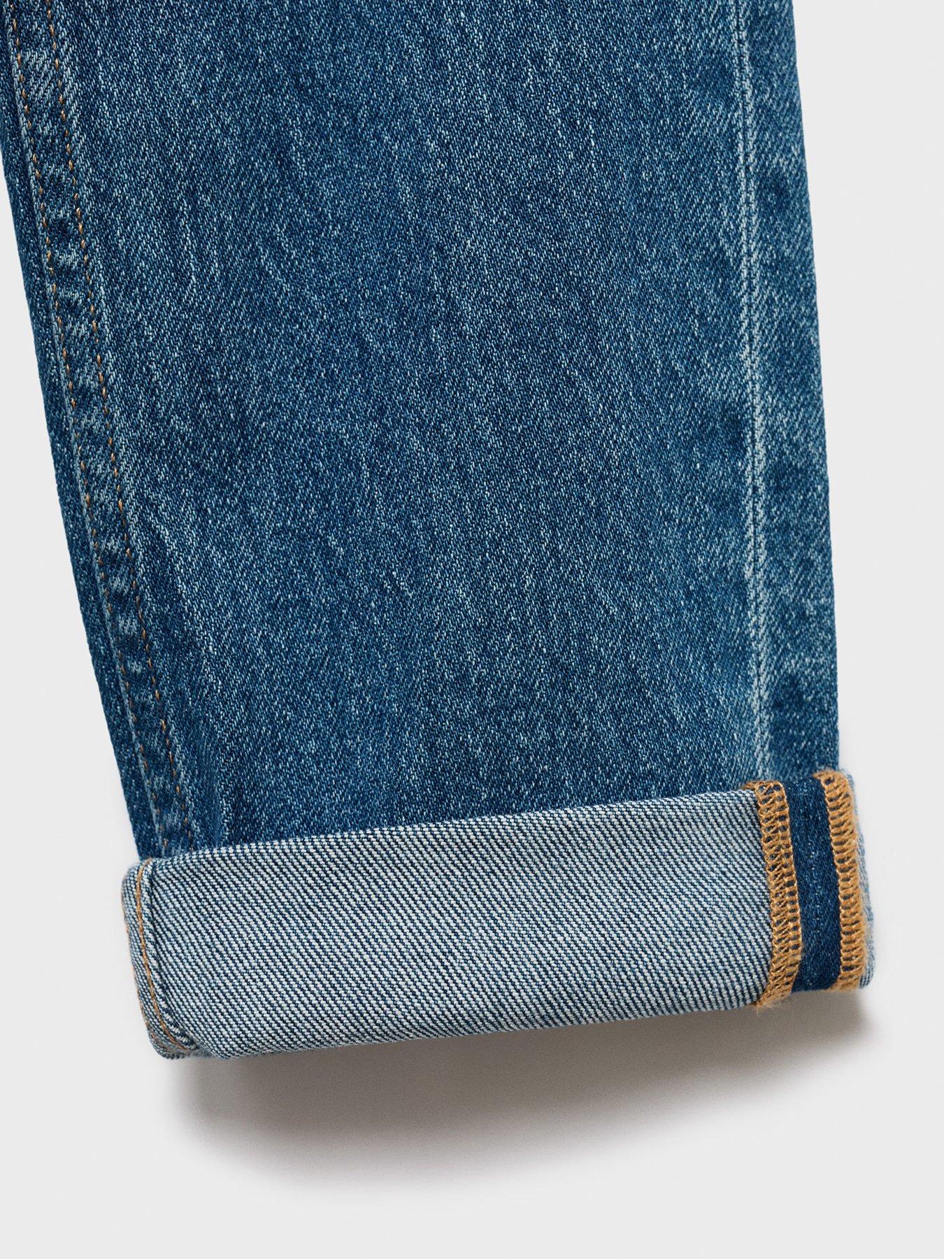 Image 4 of 4 of Mango Boys Regular Fit Jeans - Blue