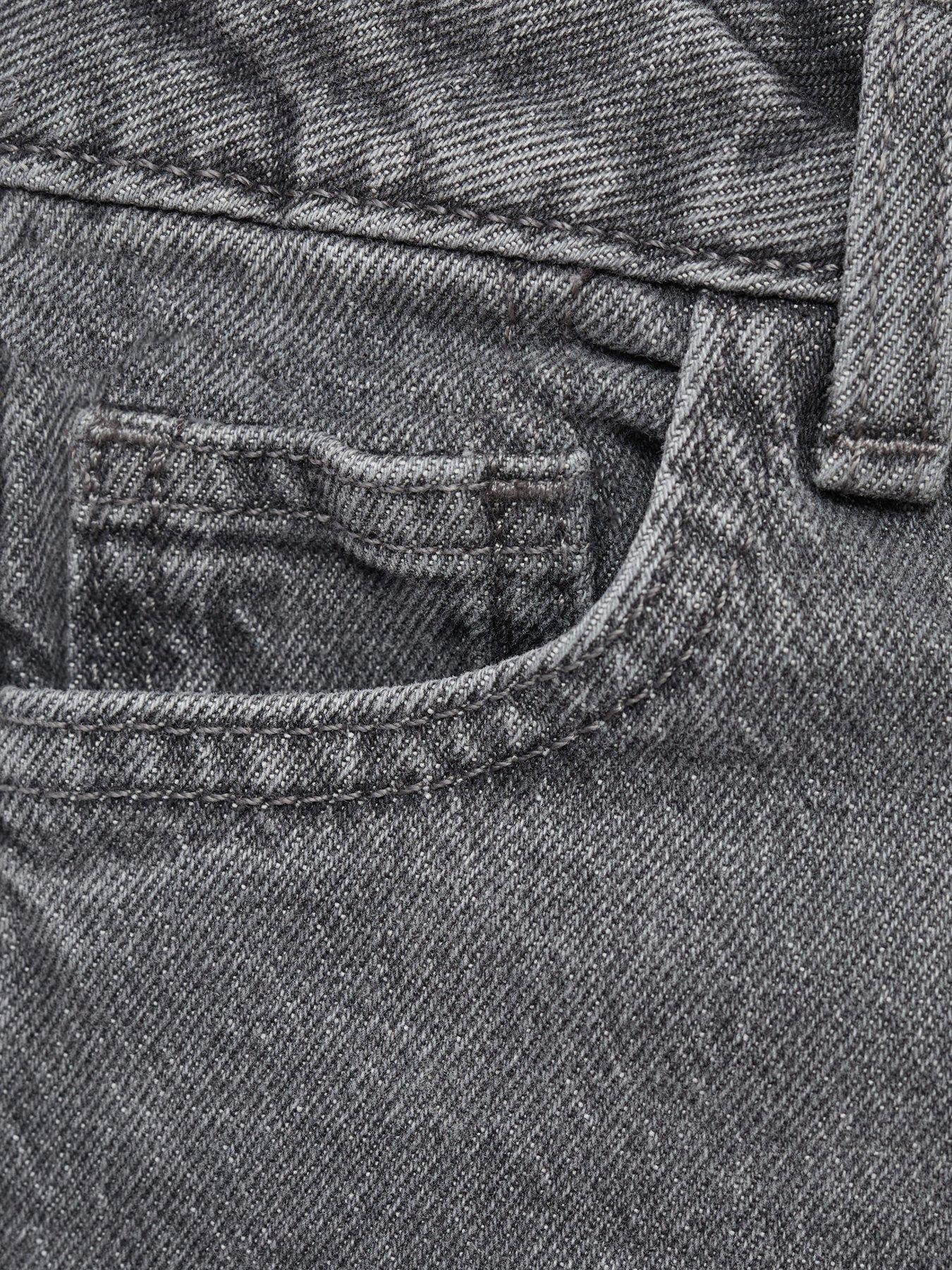 Image 3 of 4 of Mango Boys Regular Fit Jeans - Grey