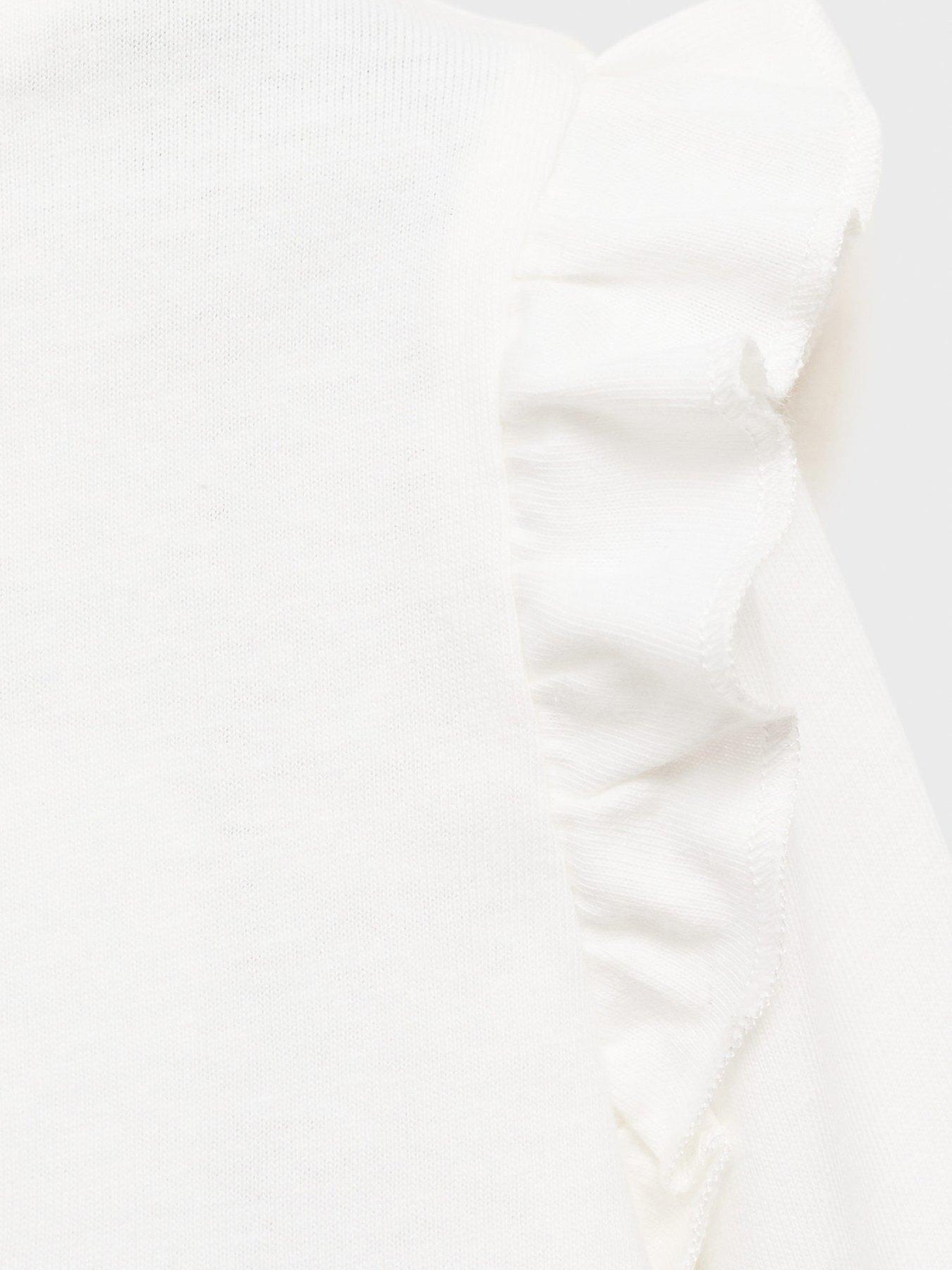 Image 4 of 4 of Mango Younger Girls Panda Long Sleeve Pyjamas - Light Cream