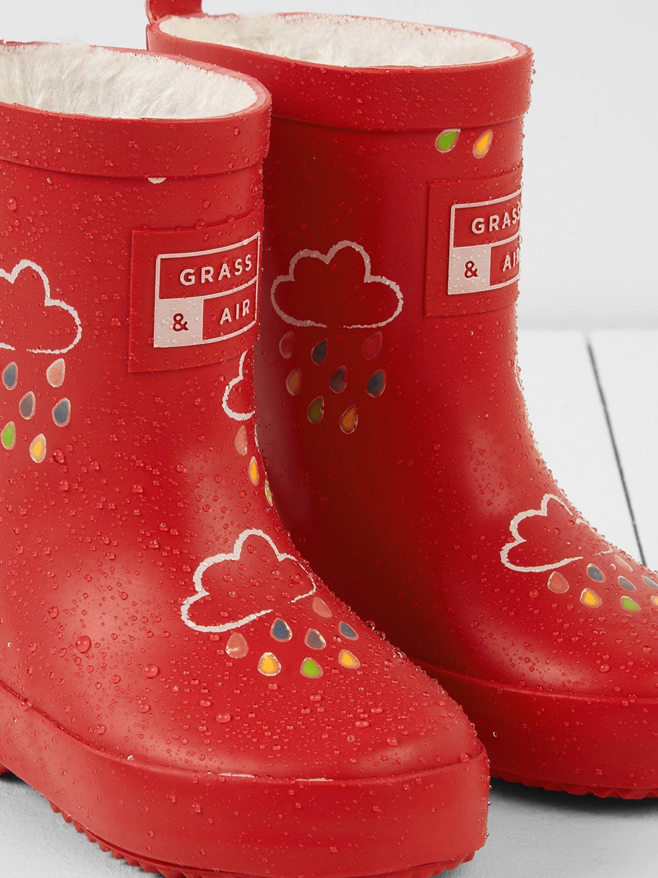 Image 3 of 3 of Grass & Air Infant/ Junior Colour-revealing Winter Wellies