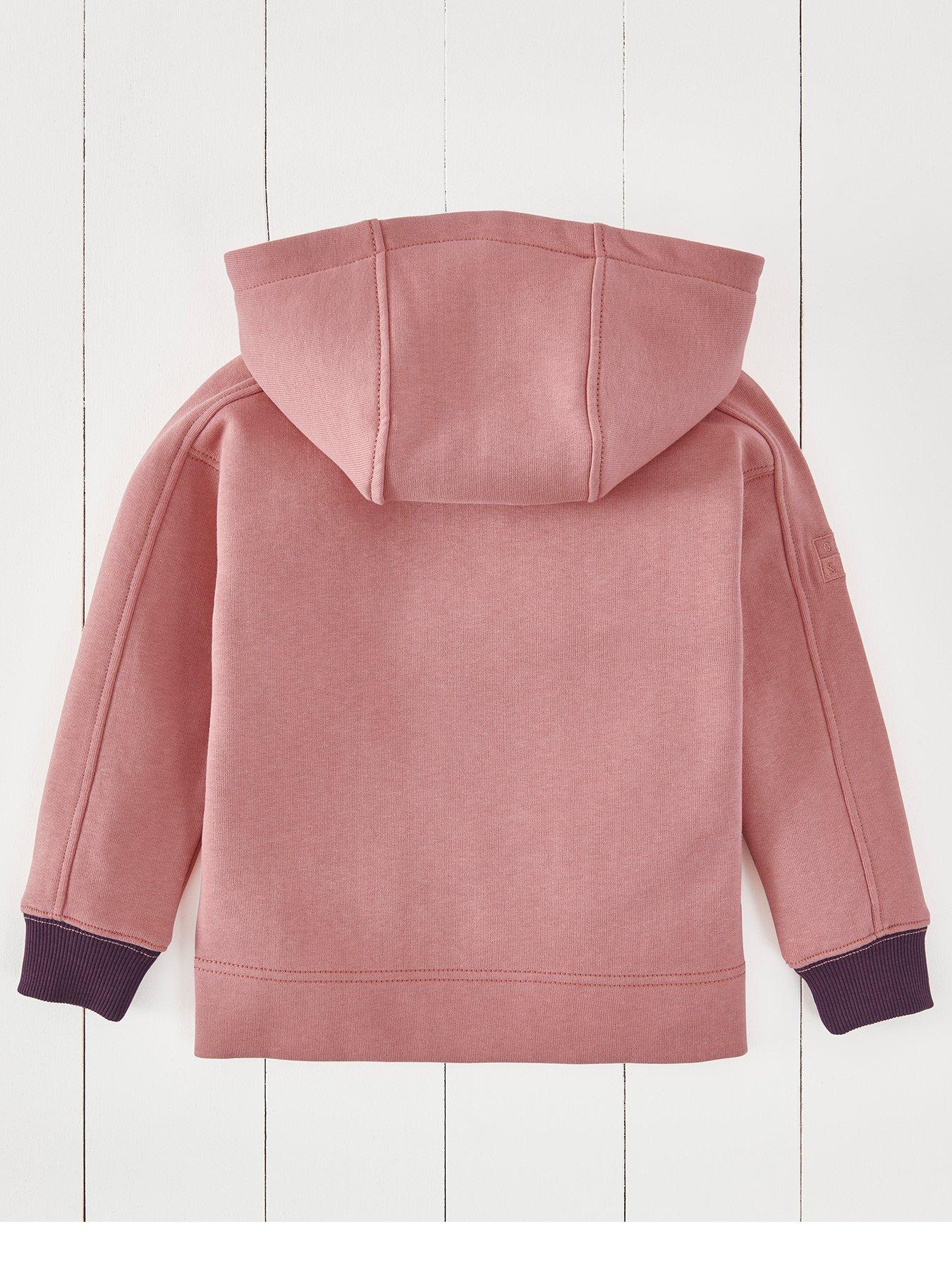  image of grass-air-infant-junior-hoodie-pink