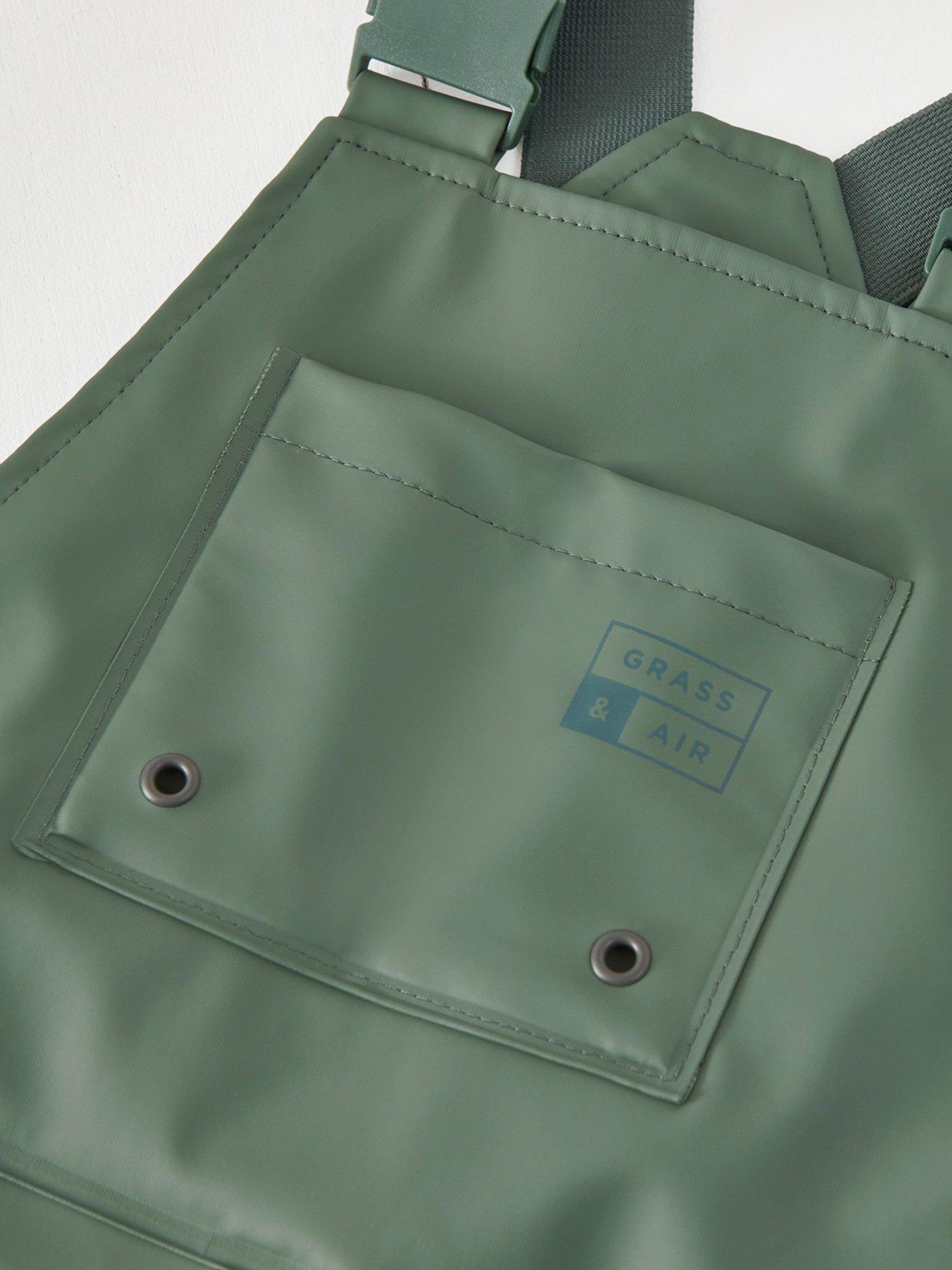 Image 3 of 5 of Grass & Air Infant/ Junior Rainster Dungaree - Khaki