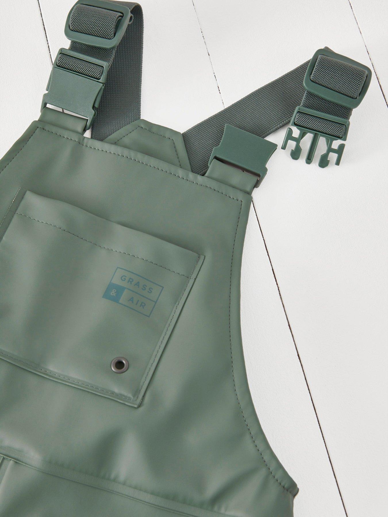 Image 5 of 5 of Grass & Air Infant/ Junior Rainster Dungaree - Khaki