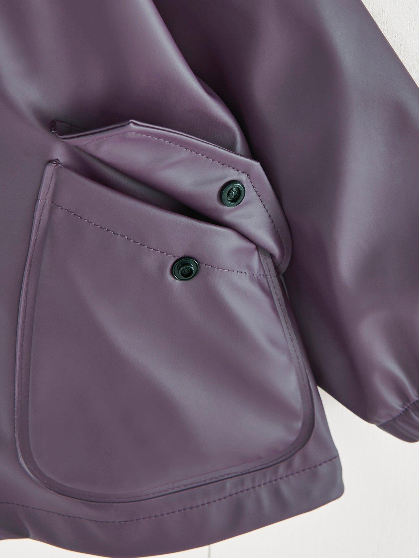 Image 3 of 5 of Grass & Air Infant/ Junior Rainster Jacket - Purple