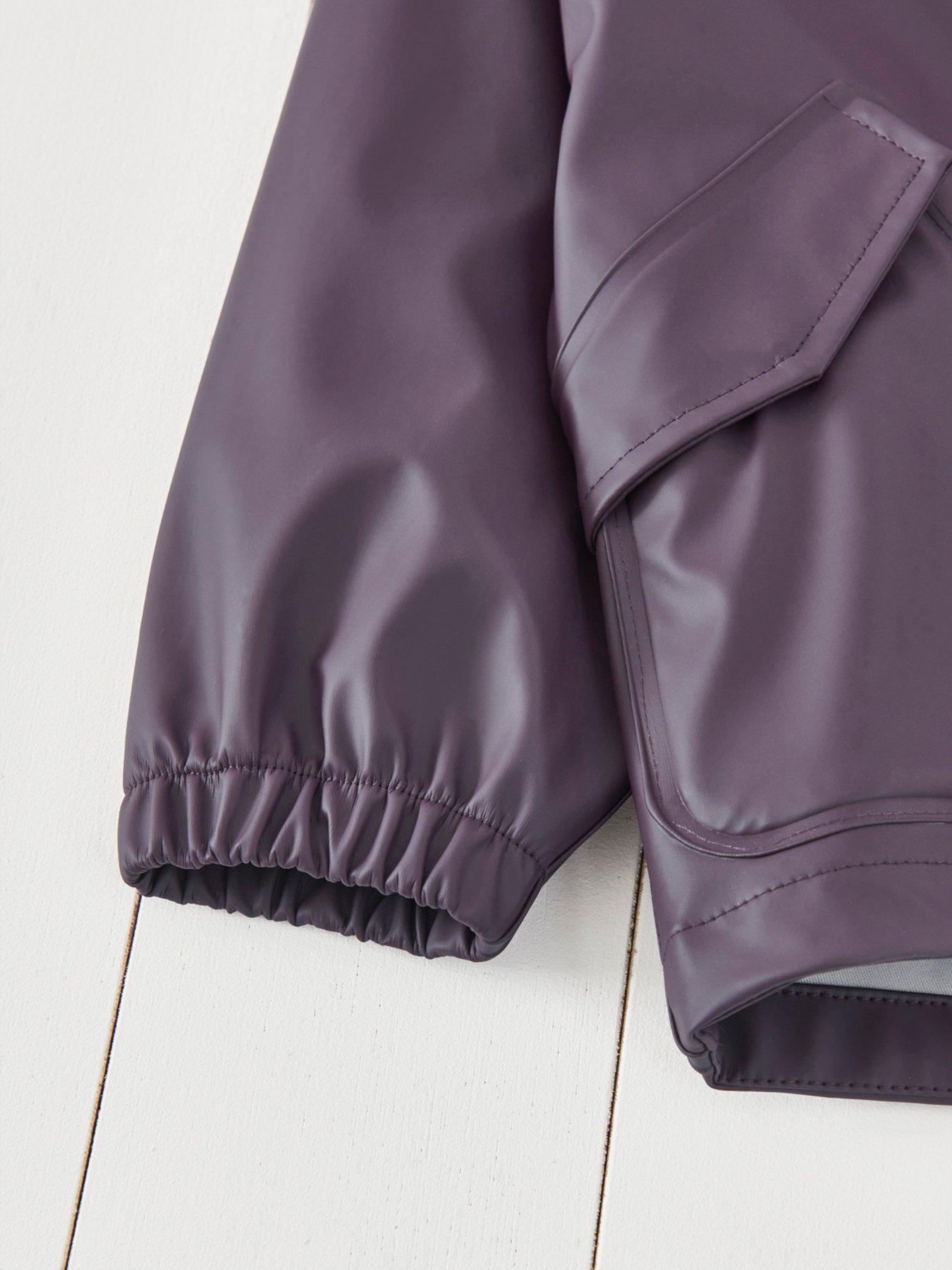 Image 4 of 5 of Grass & Air Infant/ Junior Rainster Jacket - Purple