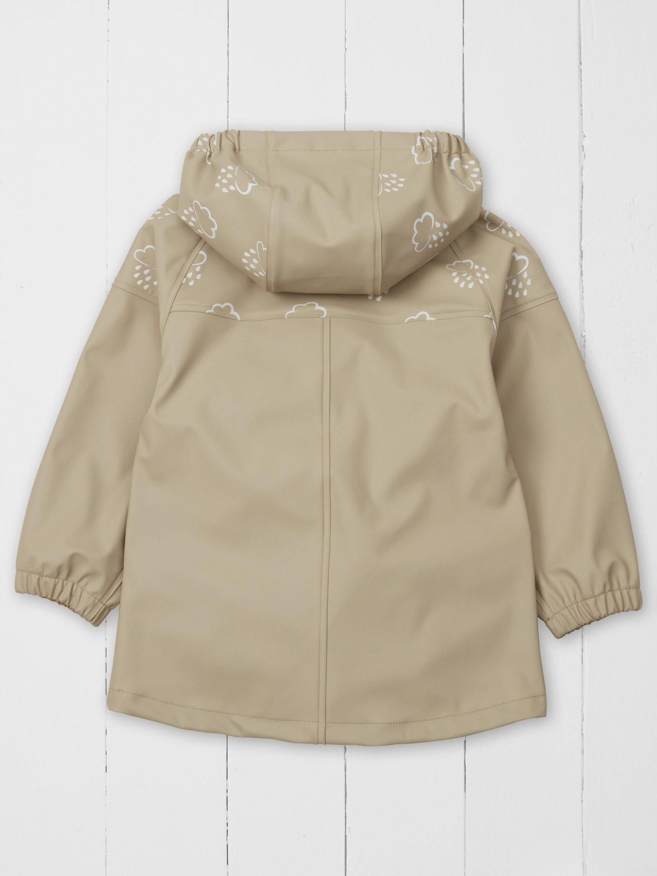 Image 2 of 5 of Grass & Air Infant/ Junior Colour Changing Rainster Jacket - Stone