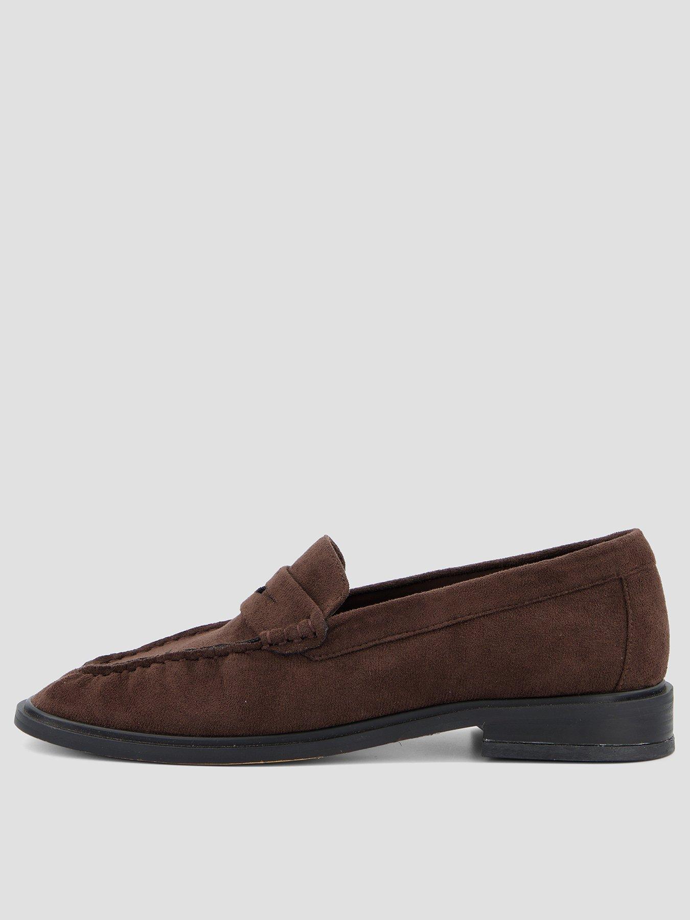 front image of the-very-collection-square-toe-rouched-loafer