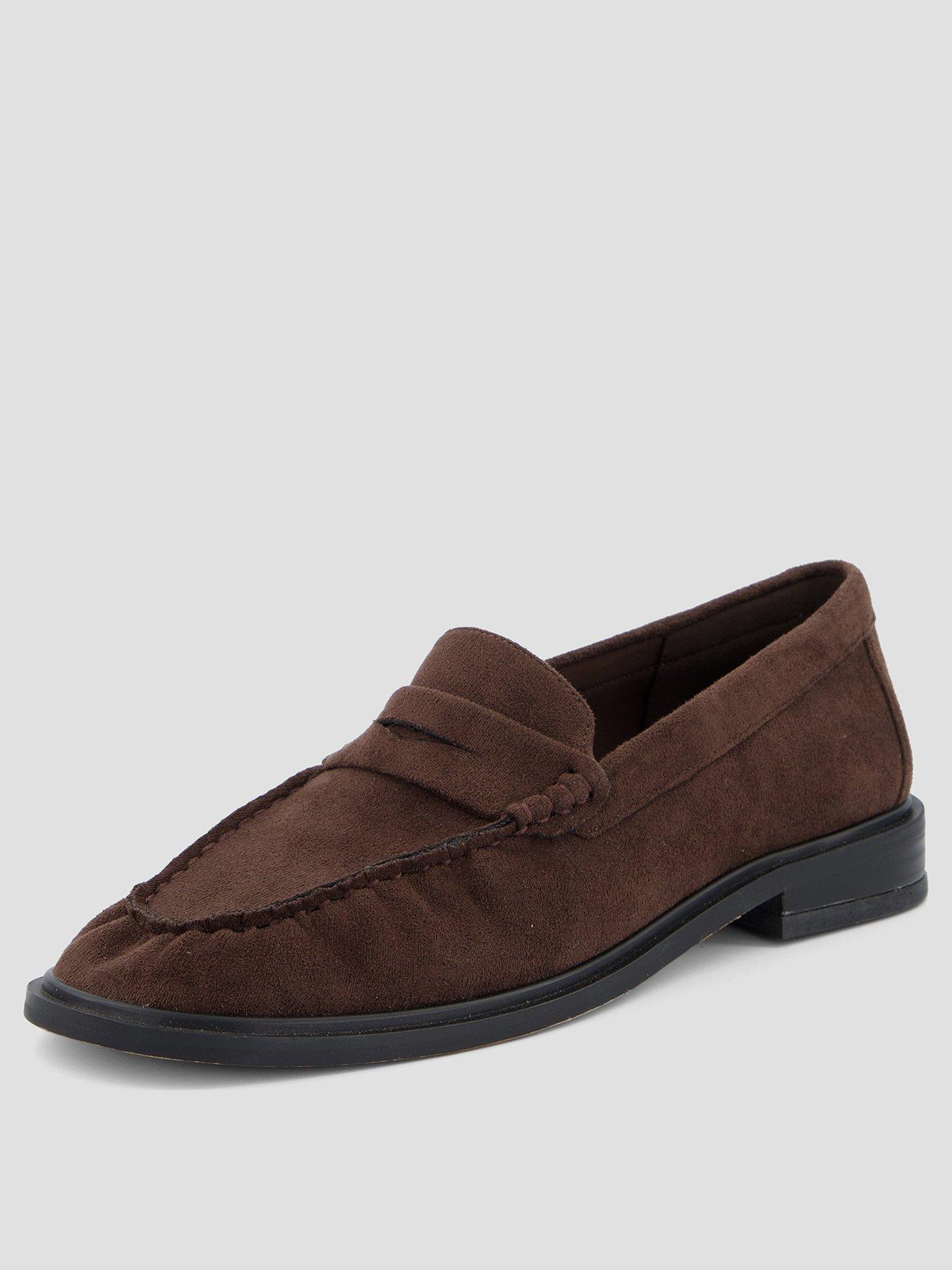 stillFront image of the-very-collection-square-toe-rouched-loafer