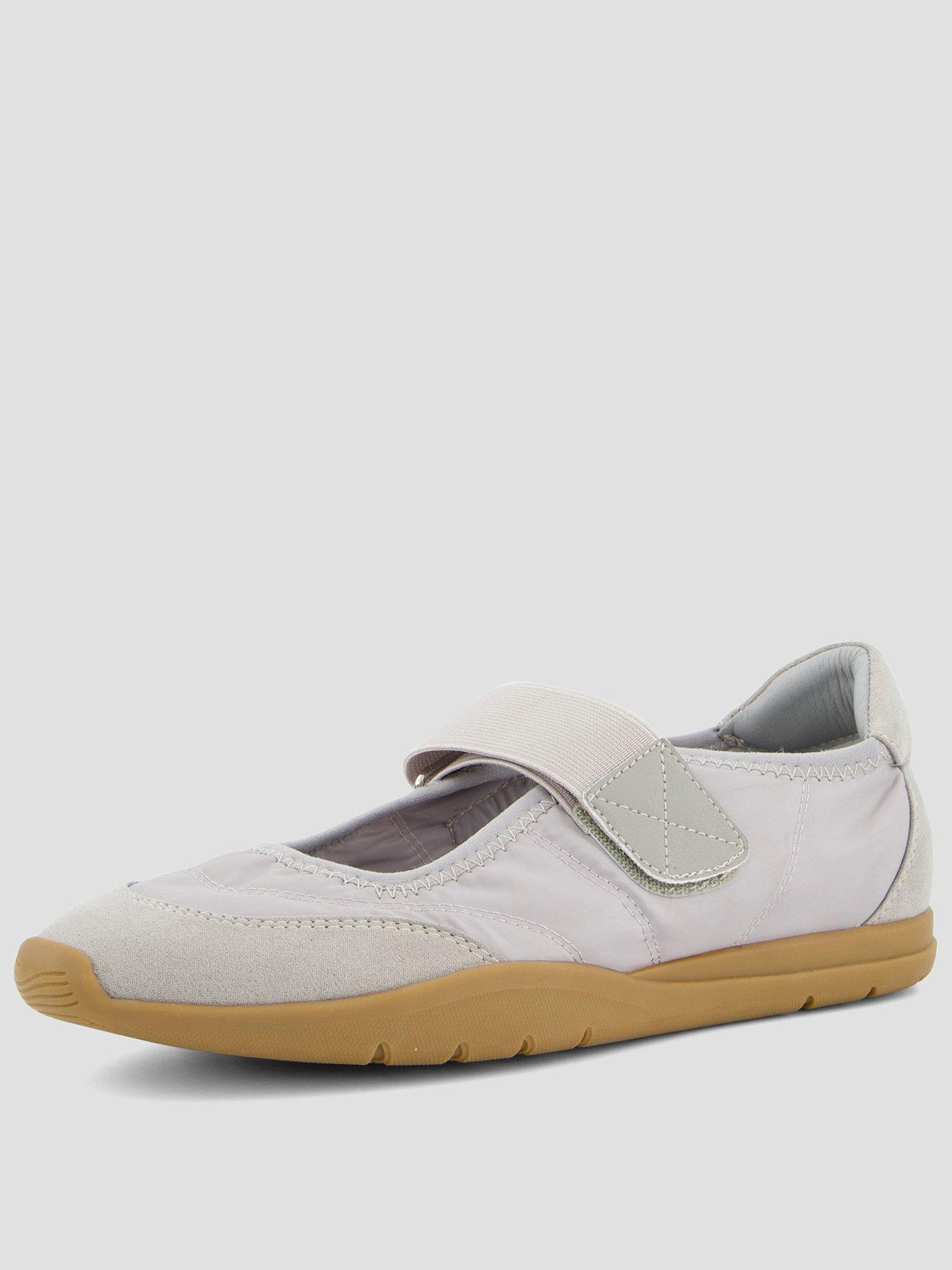 The Very Collection Ballet Trainer - Grey/Blue