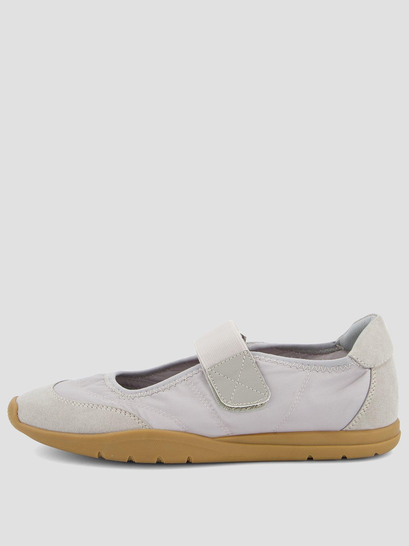 Image 2 of 7 of The Very Collection Ballet Trainer - Grey/Blue