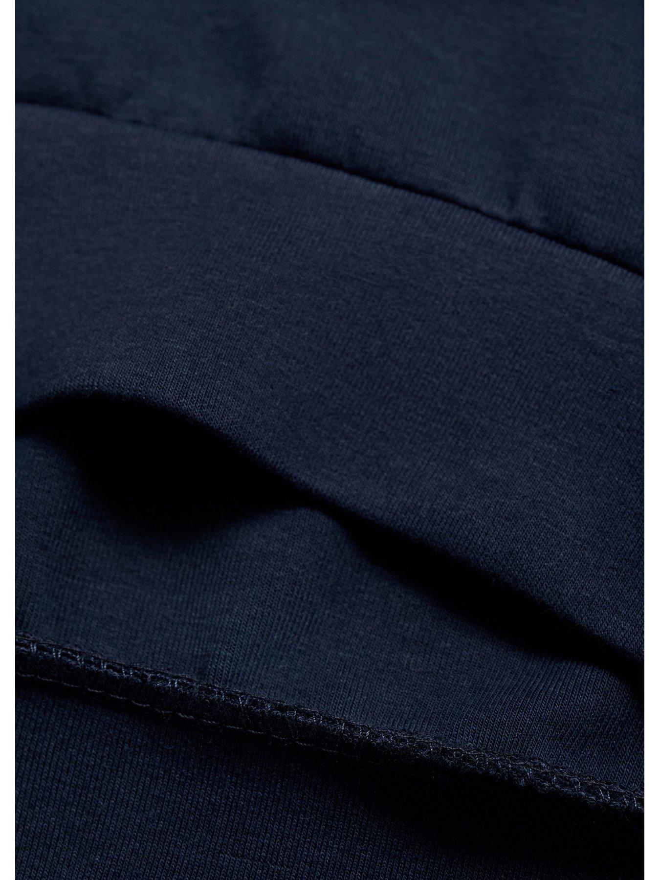 Image 3 of 4 of Mango Boys Pocket Hoody - Navy