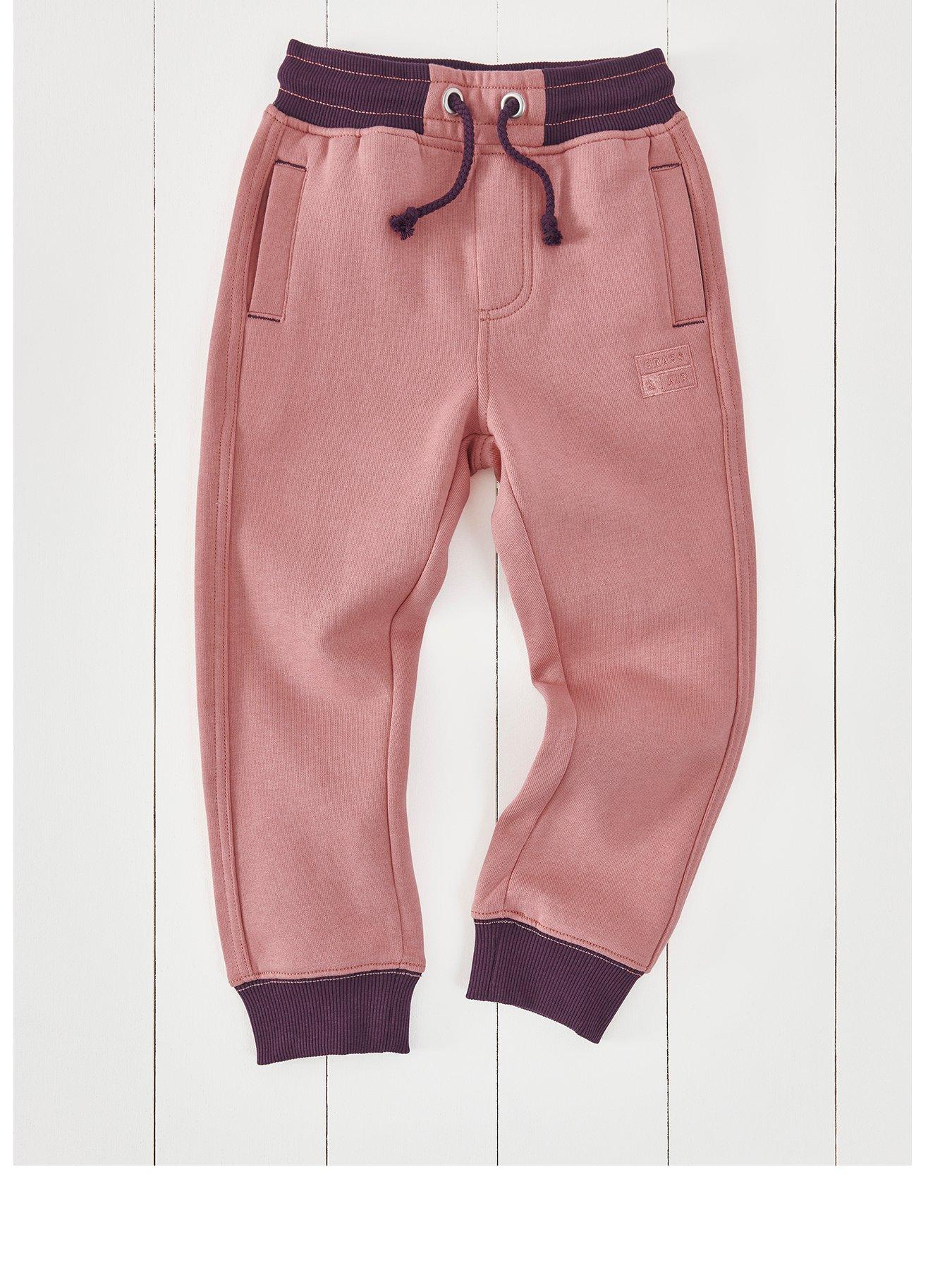 Image 1 of 5 of Grass & Air Infant/Junior Joggers - Rose Pink