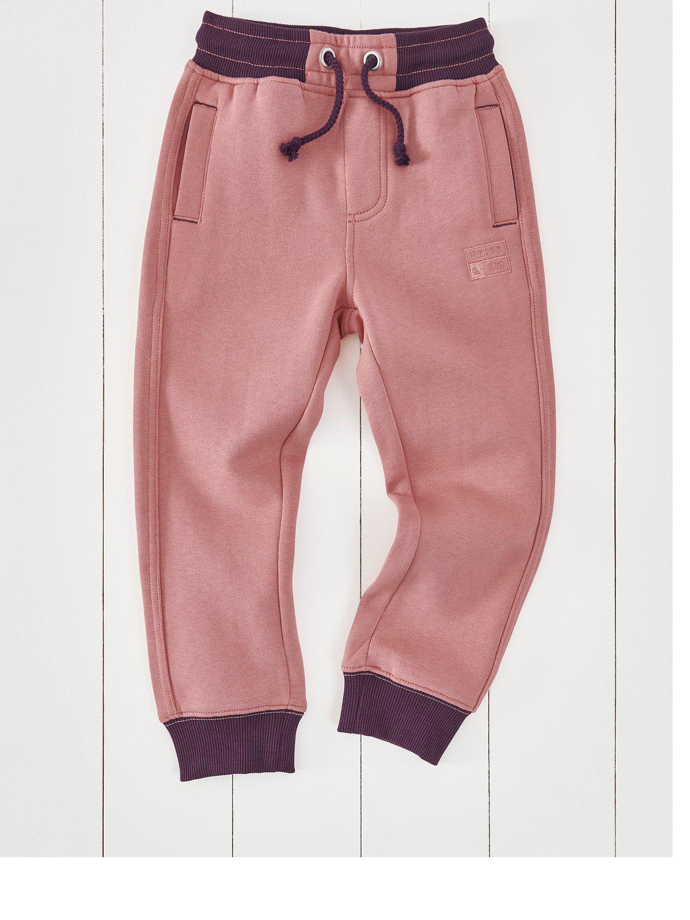 Image 2 of 5 of Grass & Air Infant/Junior Joggers - Rose Pink