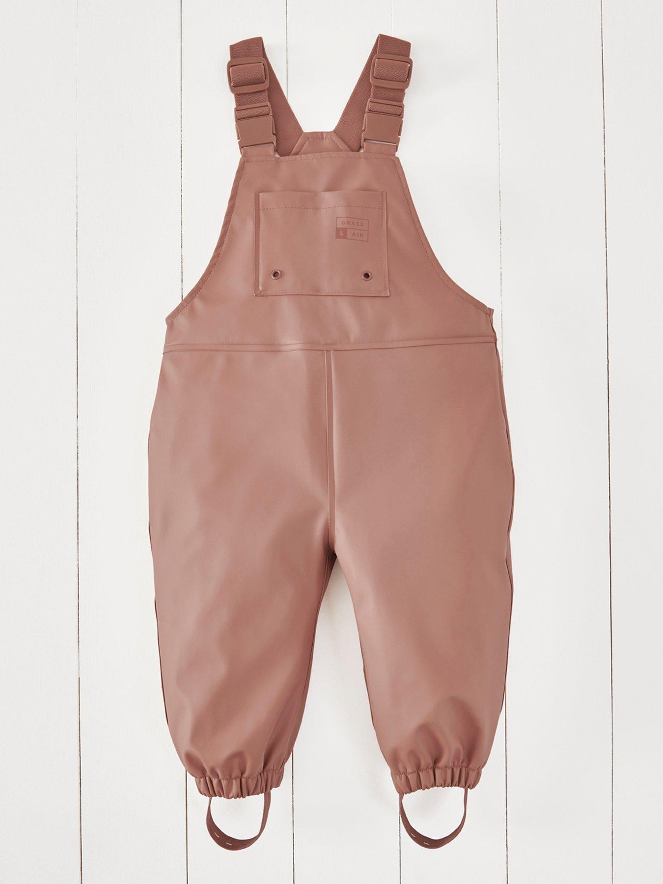 Image 1 of 5 of Grass & Air Infant/ Junior Rainster Dungaree - Pink